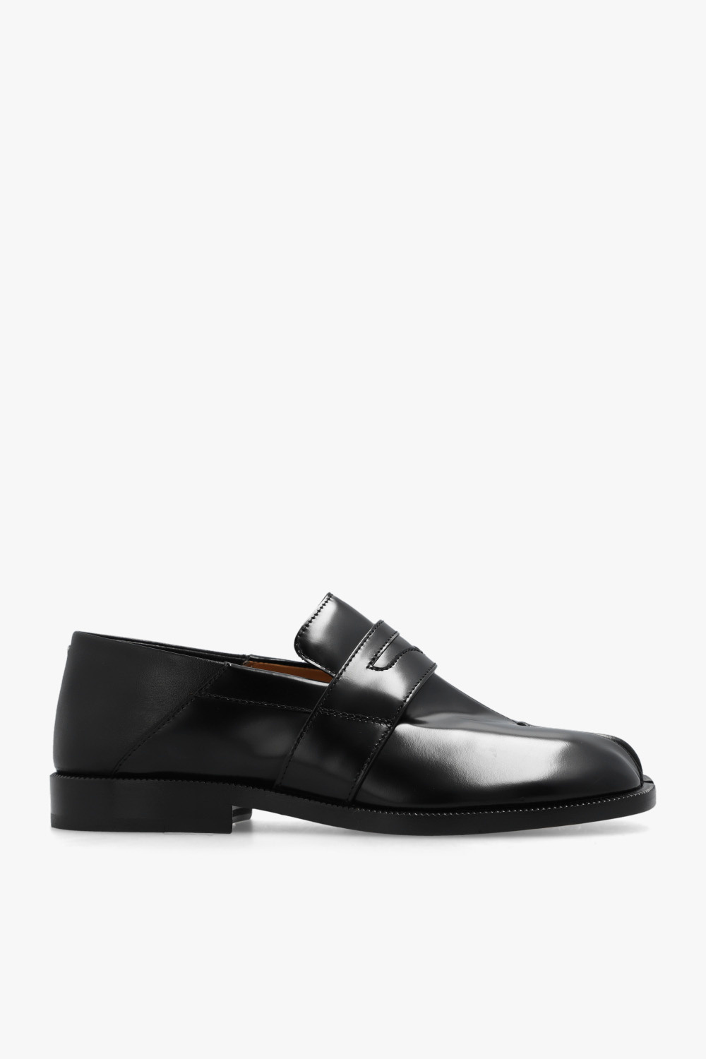 Maison Margiela Buty Typu ‘loafers’ Z Wycięciem ‘Tabi’, Kobiety, Czarny