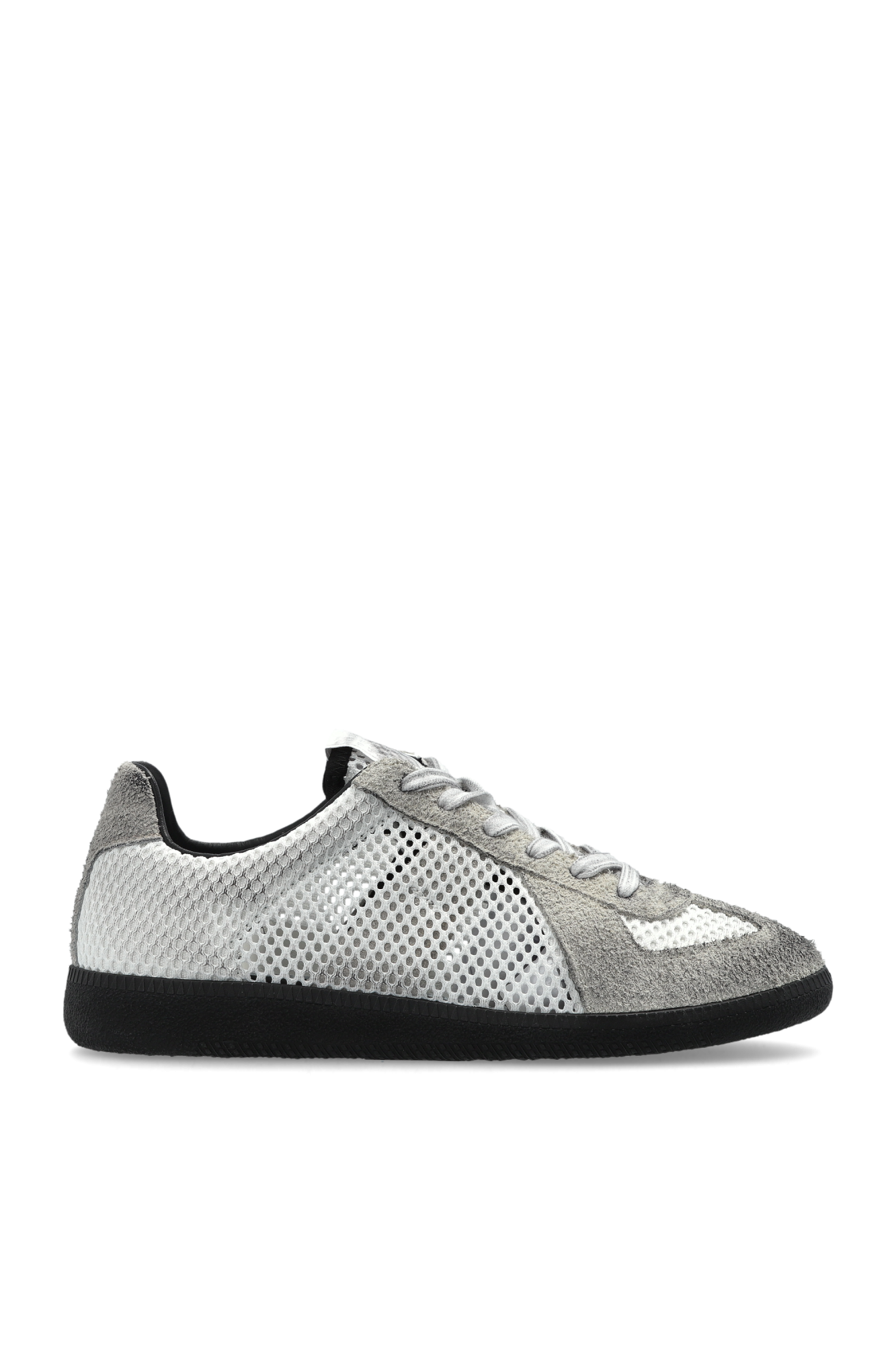 Maison Margiela Buty Sportowe Z Logo, Kobiety, Szary