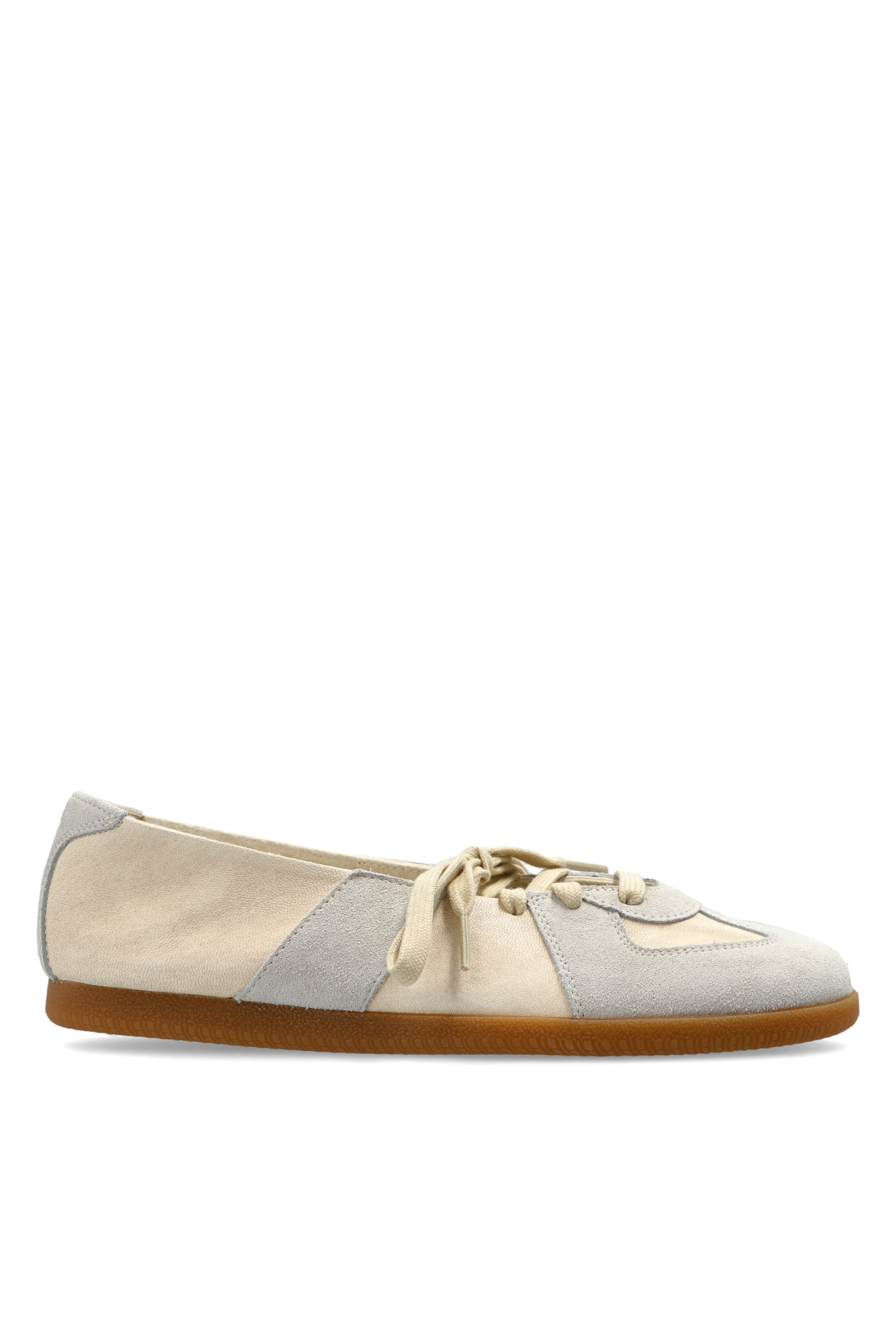 Maison Margiela Baleriny `Replica`, Kobiety, Kremowy