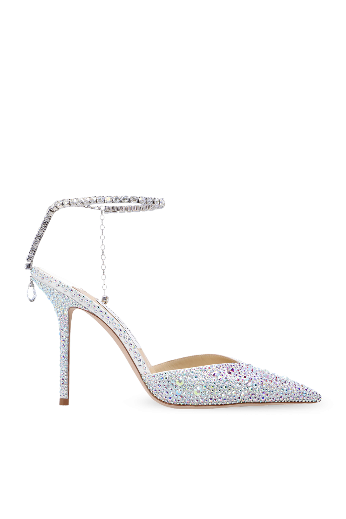 Jimmy Choo Buty Na Obcasie ‘Saeda’, Kobiety, Srebrny