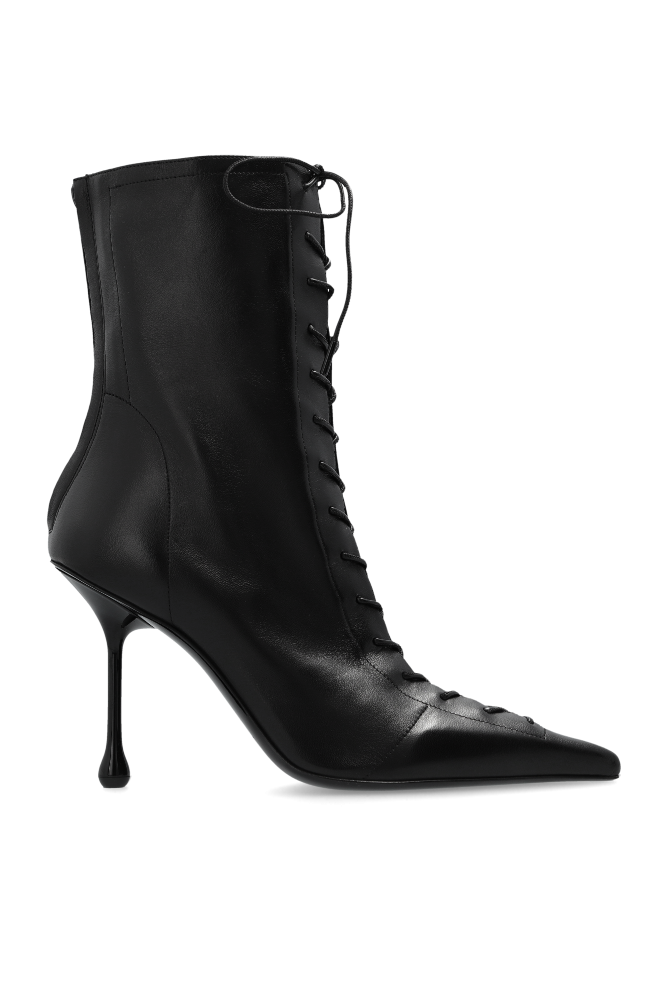 Jimmy Choo Botki Na Obcasie `Scarlett`, Kobiety, Czarny