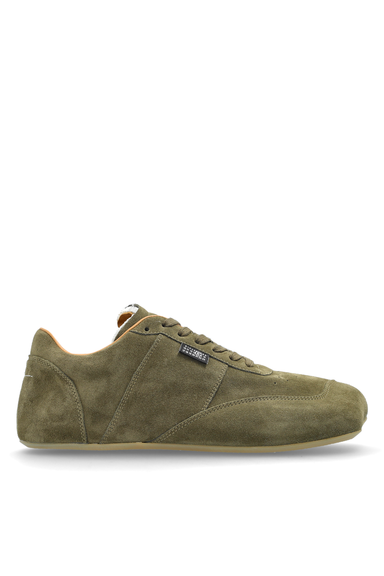 MM6 Maison Margiela Zamszowe Buty Sportowe, Mężczyźni, Zielony