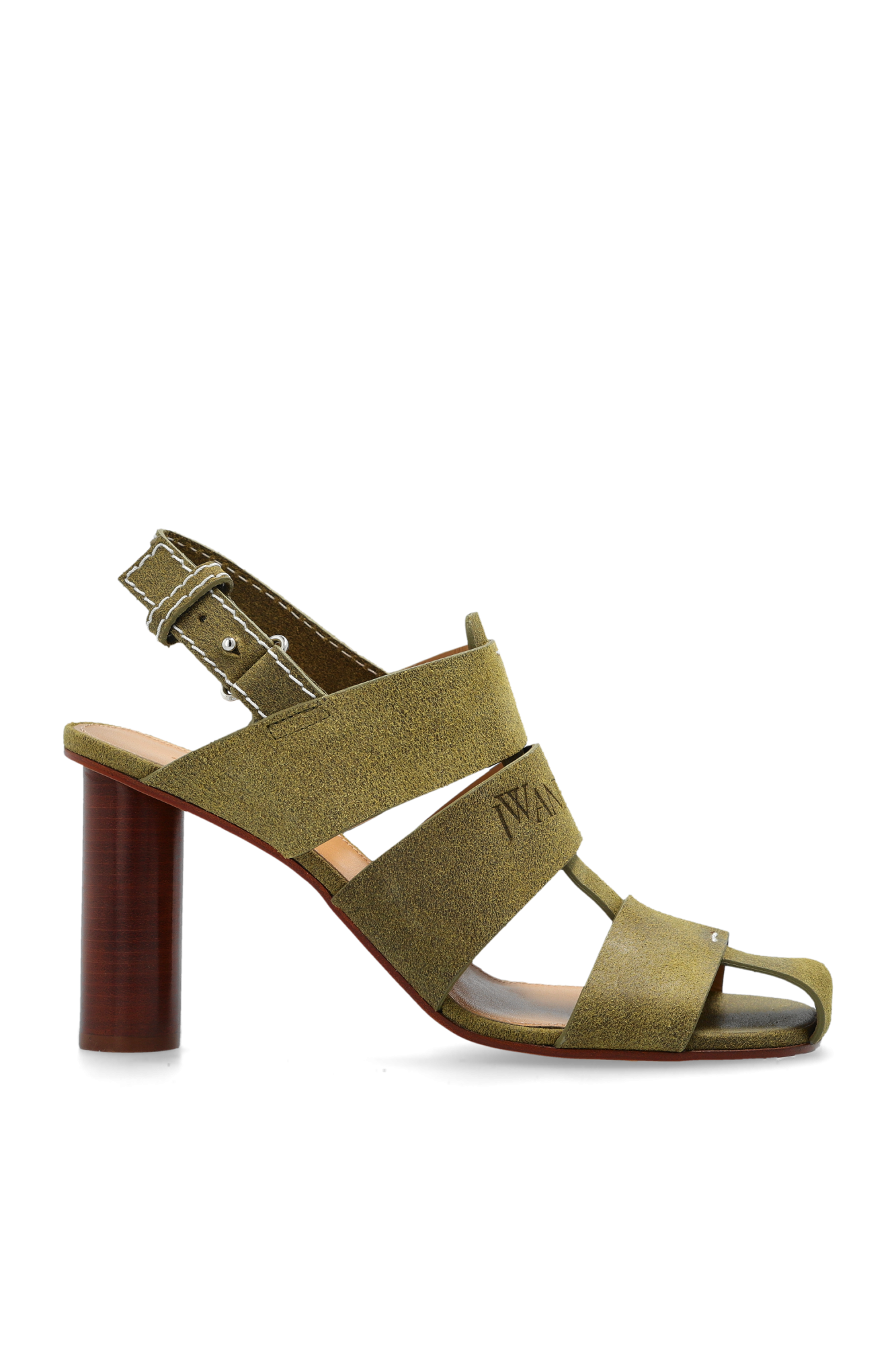 JW Anderson Sandały Na Obcasie, Kobiety, Zielony