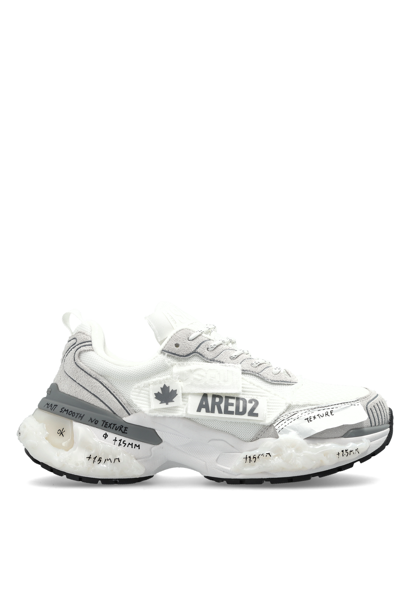 Dsquared2 Buty Sportowe `Faster`, Mężczyźni, Biały