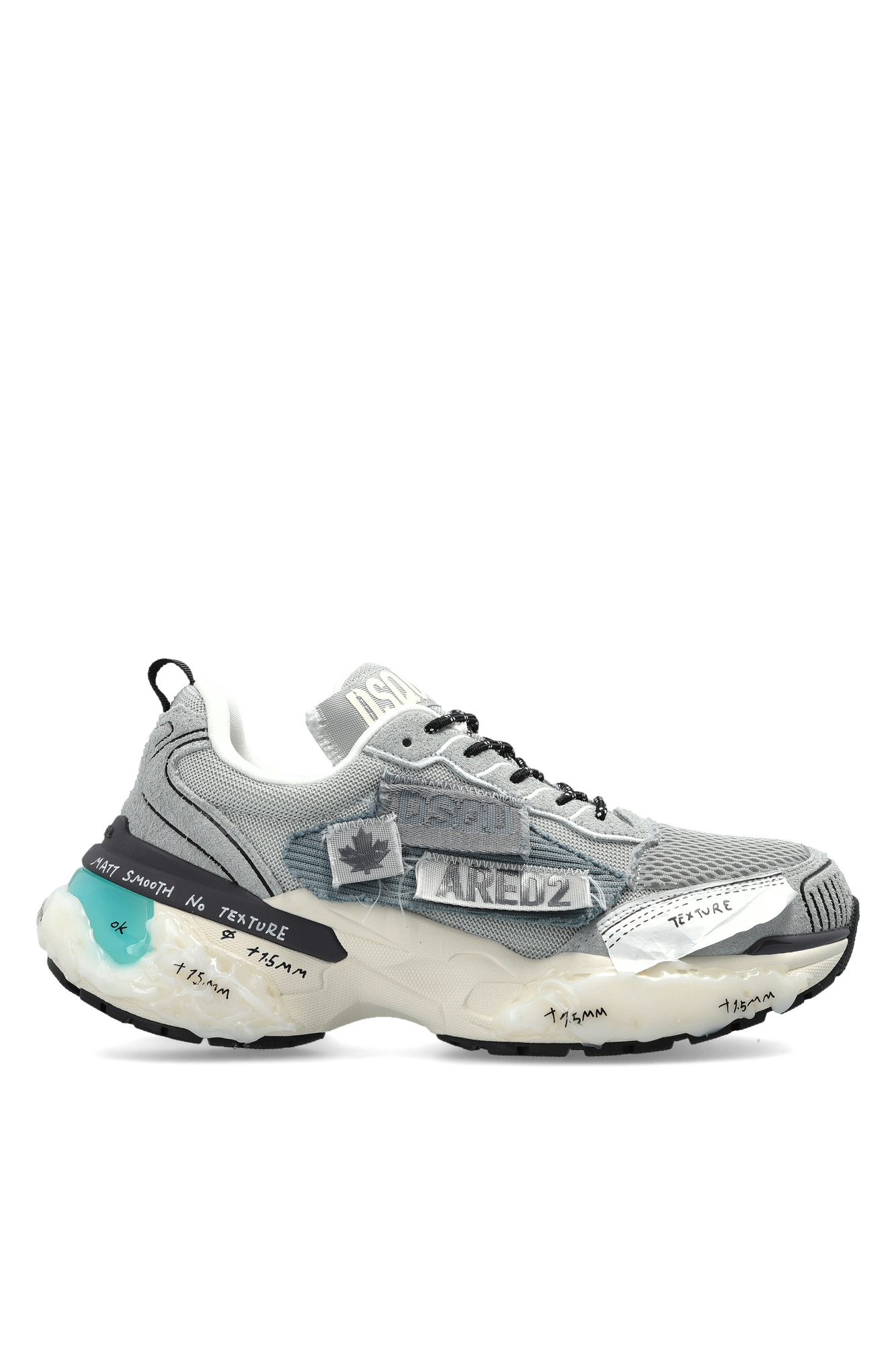 Dsquared2 Buty Sportowe `Faster`, Mężczyźni, Szary