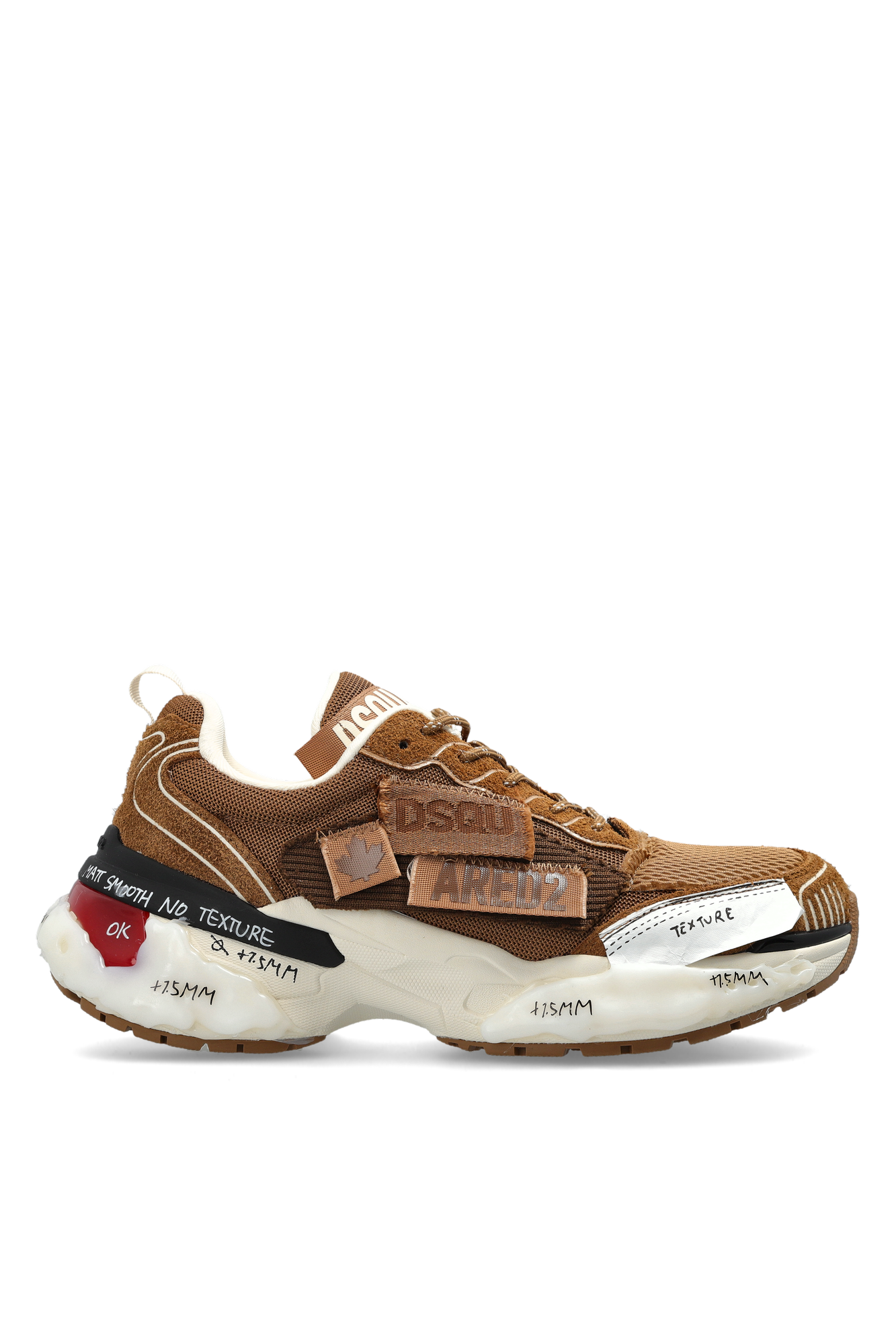 Dsquared2 Buty Sportowe `Faster`, Mężczyźni, Beżowy