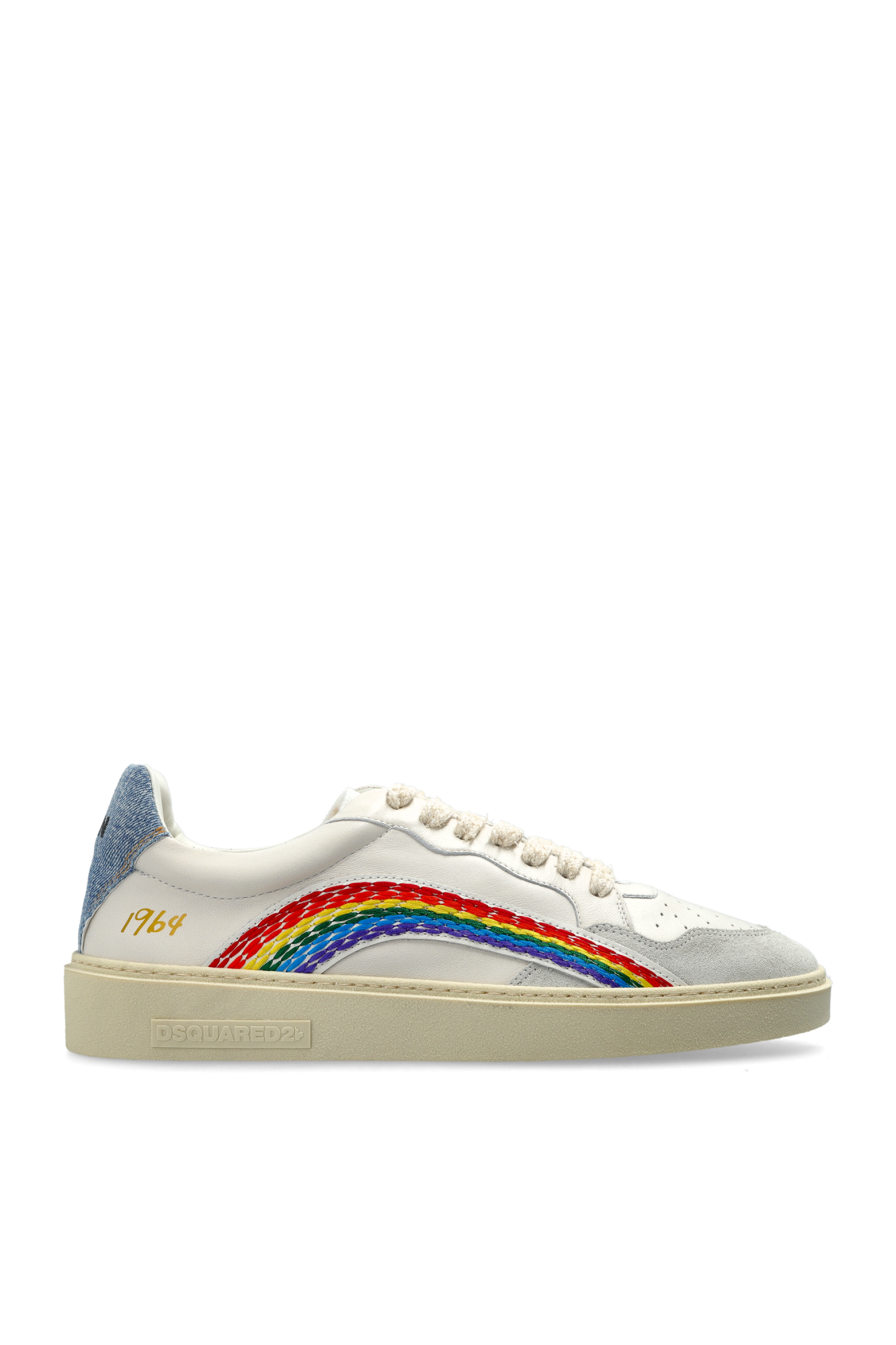 Dsquared2 Buty Sportowe `Rider`, Mężczyźni, Kremowy