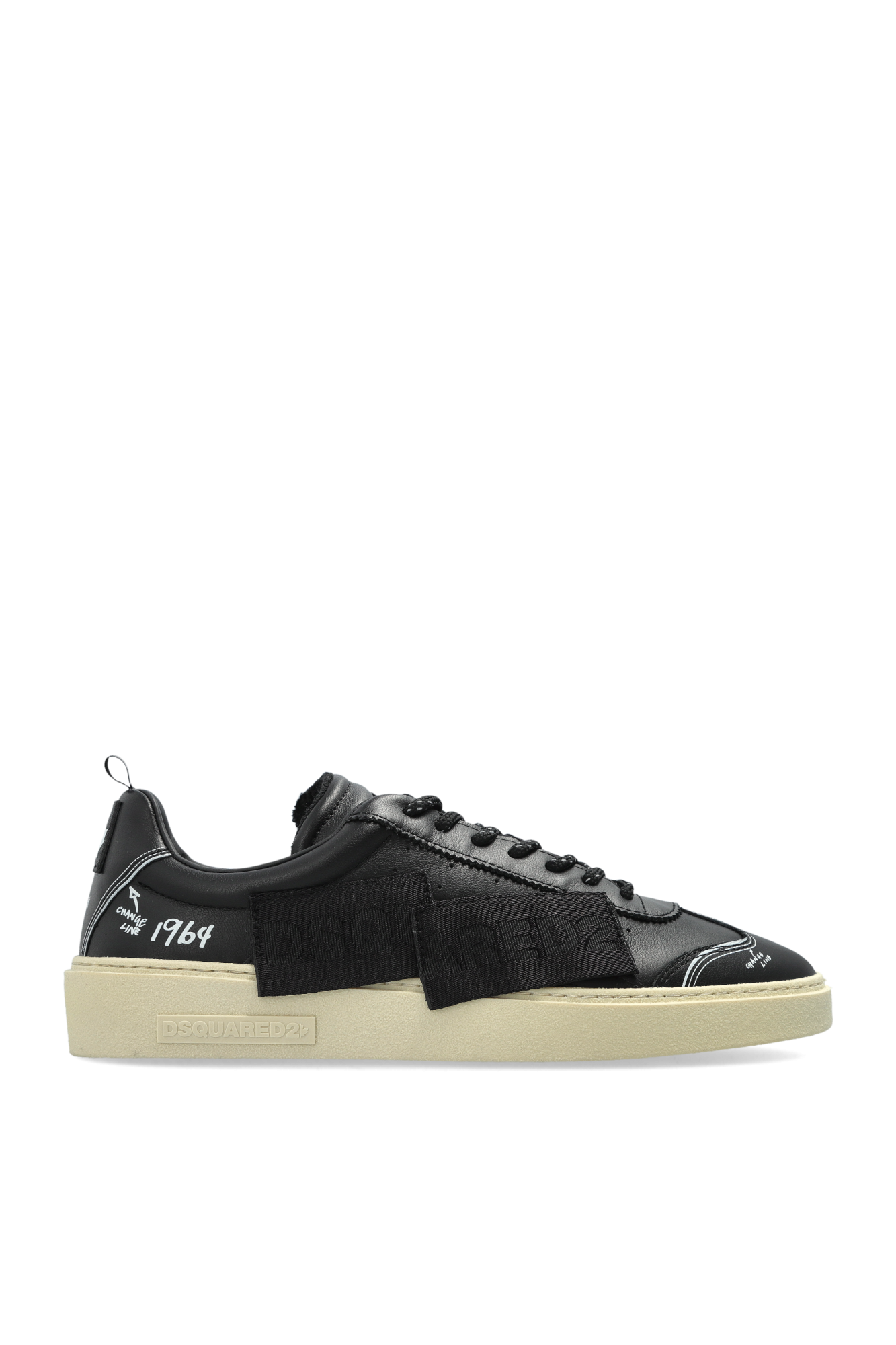 Dsquared2 Buty Sportowe `Rider`, Mężczyźni, Czarny