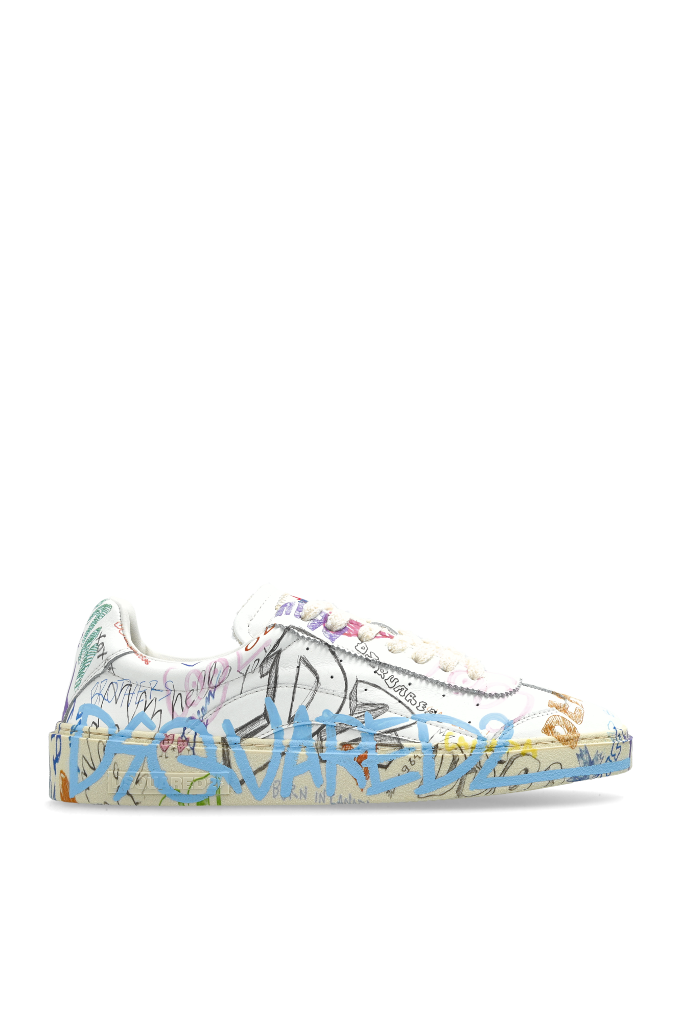 Dsquared2 Buty Sportowe `Rider`, Kobiety, Biały