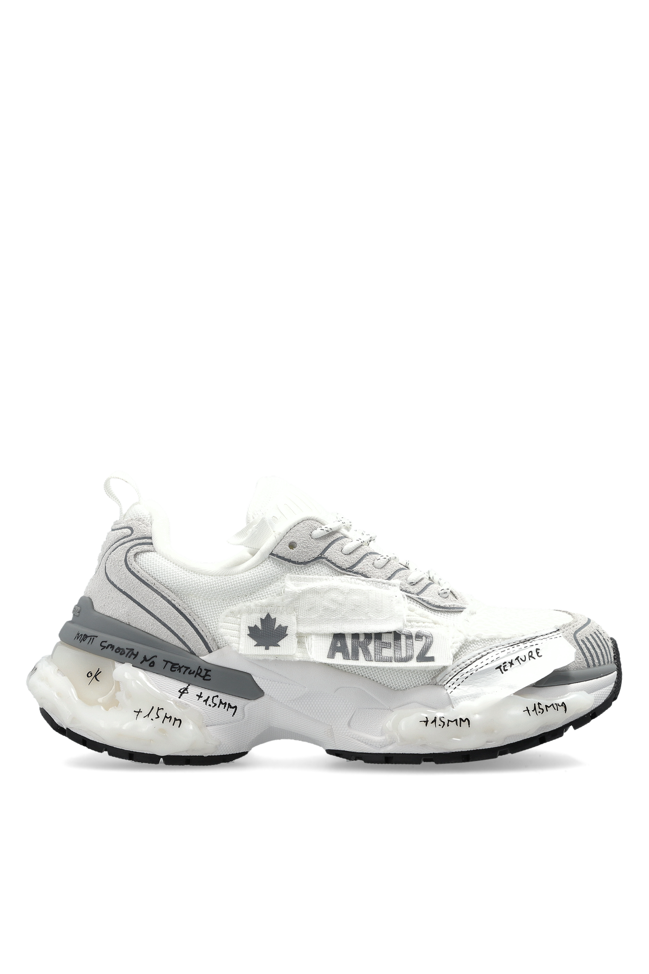 Dsquared2 Buty Sportowe `Faster`, Kobiety, Biały