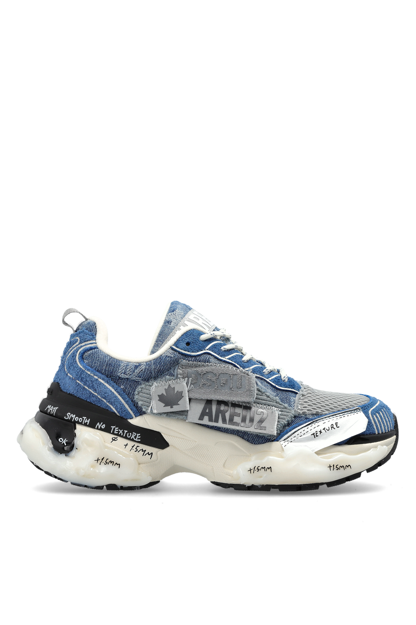 Dsquared2 Buty Sportowe `Faster`, Kobiety, Niebieski