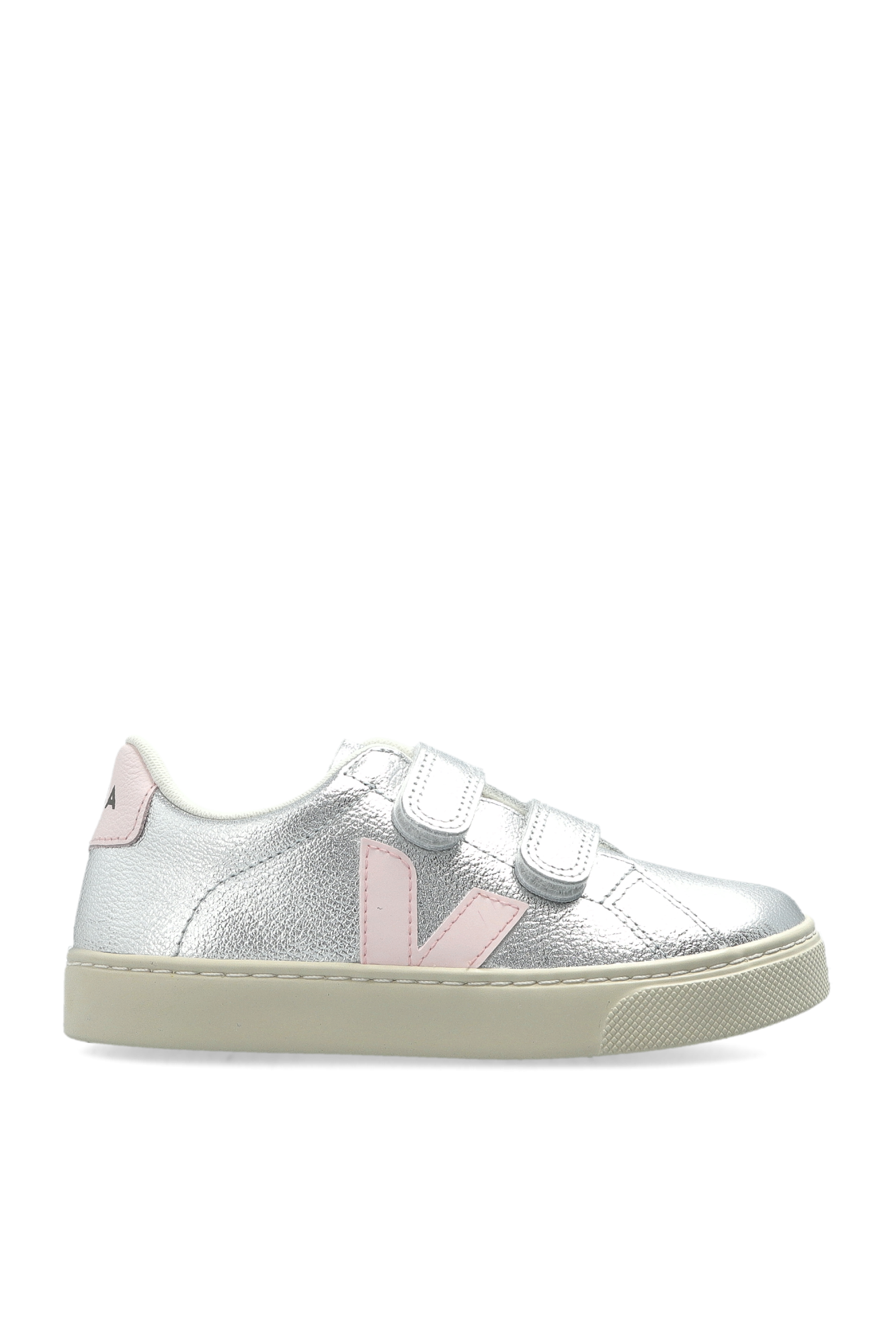 Veja Kids Buty Sportowe ‘SMALL ESPLAR LEATHER’, Unisex, Srebrny