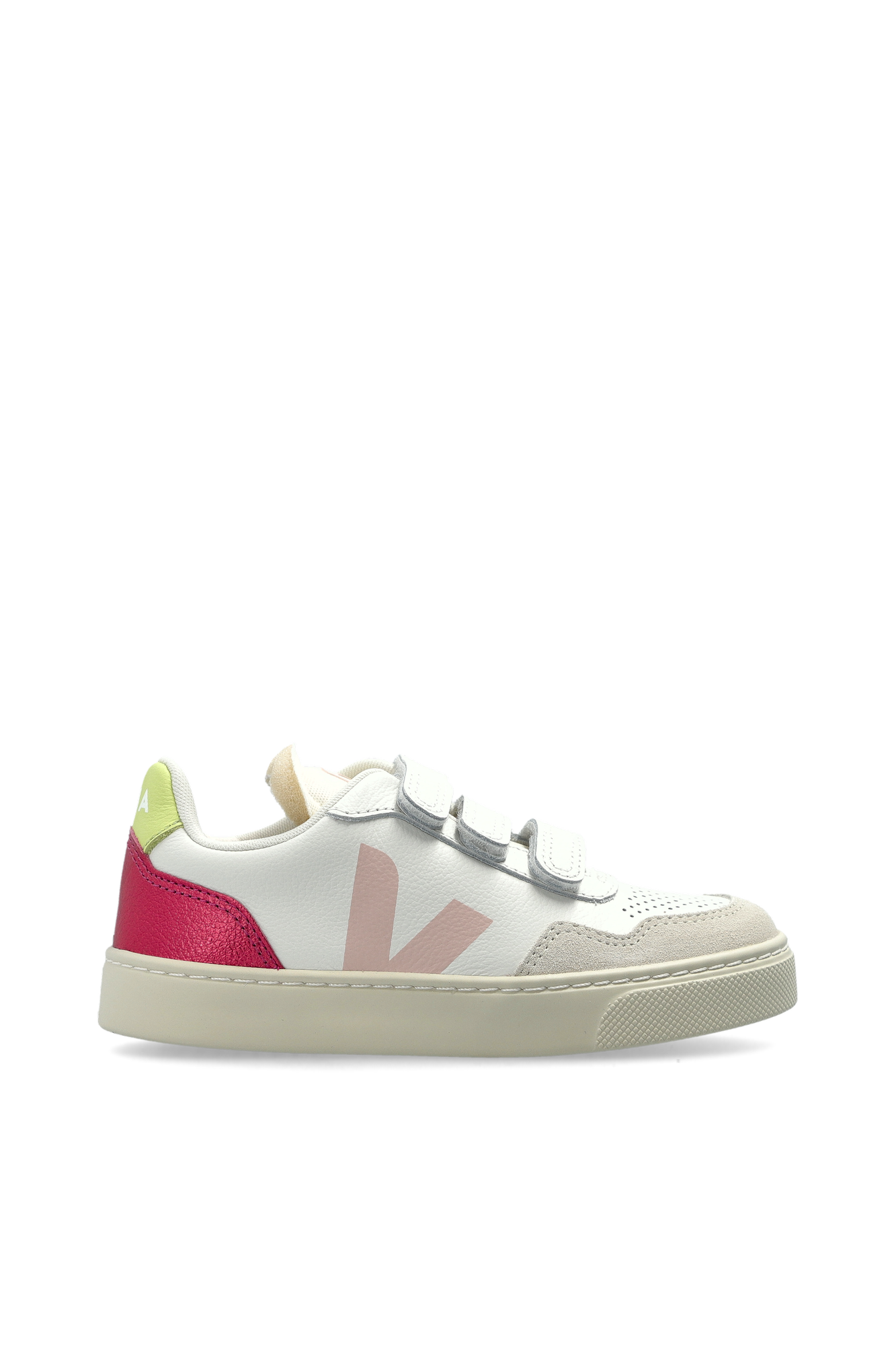 Veja Kids Buty Sportowe ‘SMALL V-90 O.T. LEATHER’, Unisex, Biały