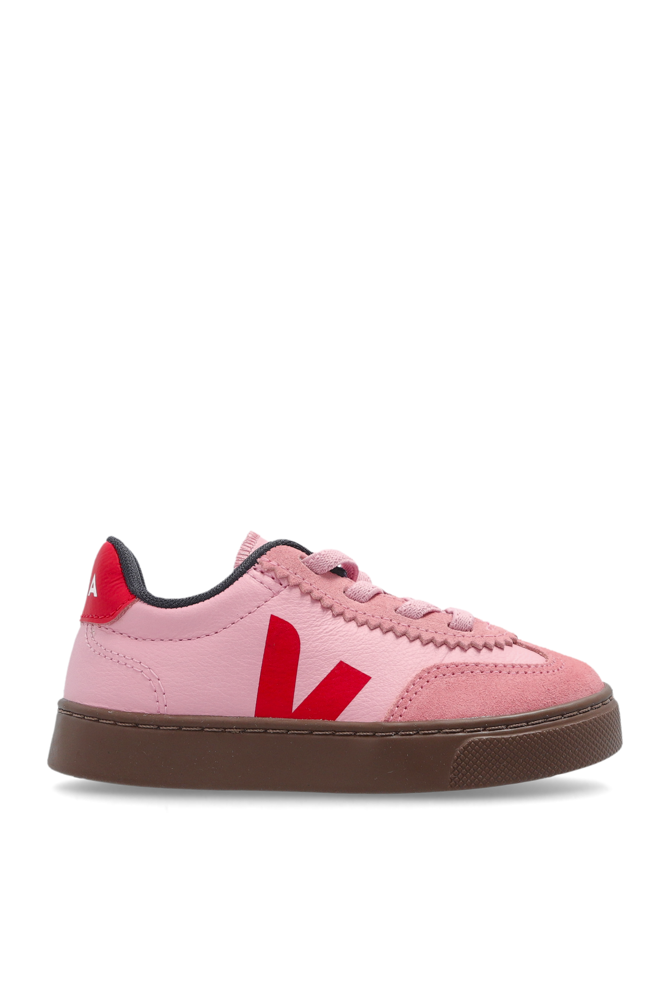Veja Kids Buty Sportowe `SMALL VOLLEY O.T. LEATHER`, Unisex, Różowy