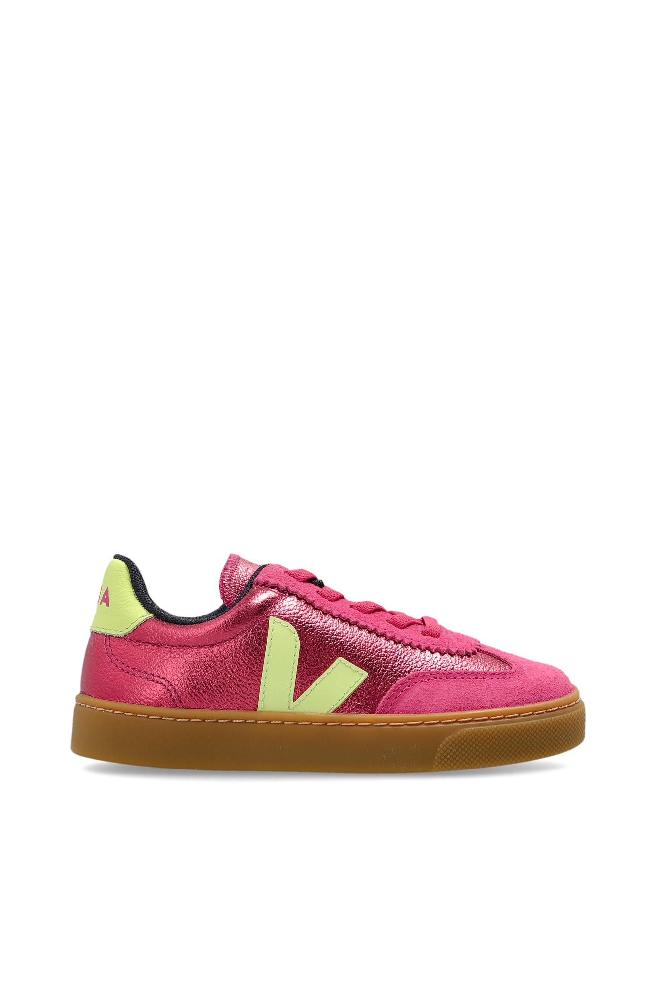 Veja Kids Buty Sportowe ‘SMALL VOLLEY O.T. LEATHER’, Unisex, Różowy