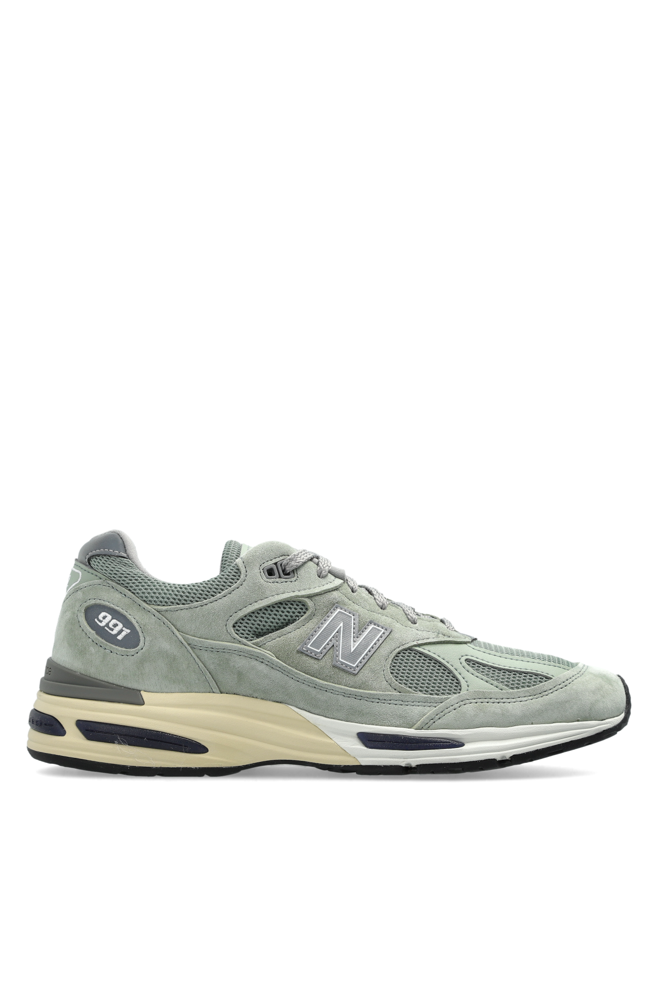New Balance Buty Sportowe ‘U991BB2’, Mężczyźni, Zielony