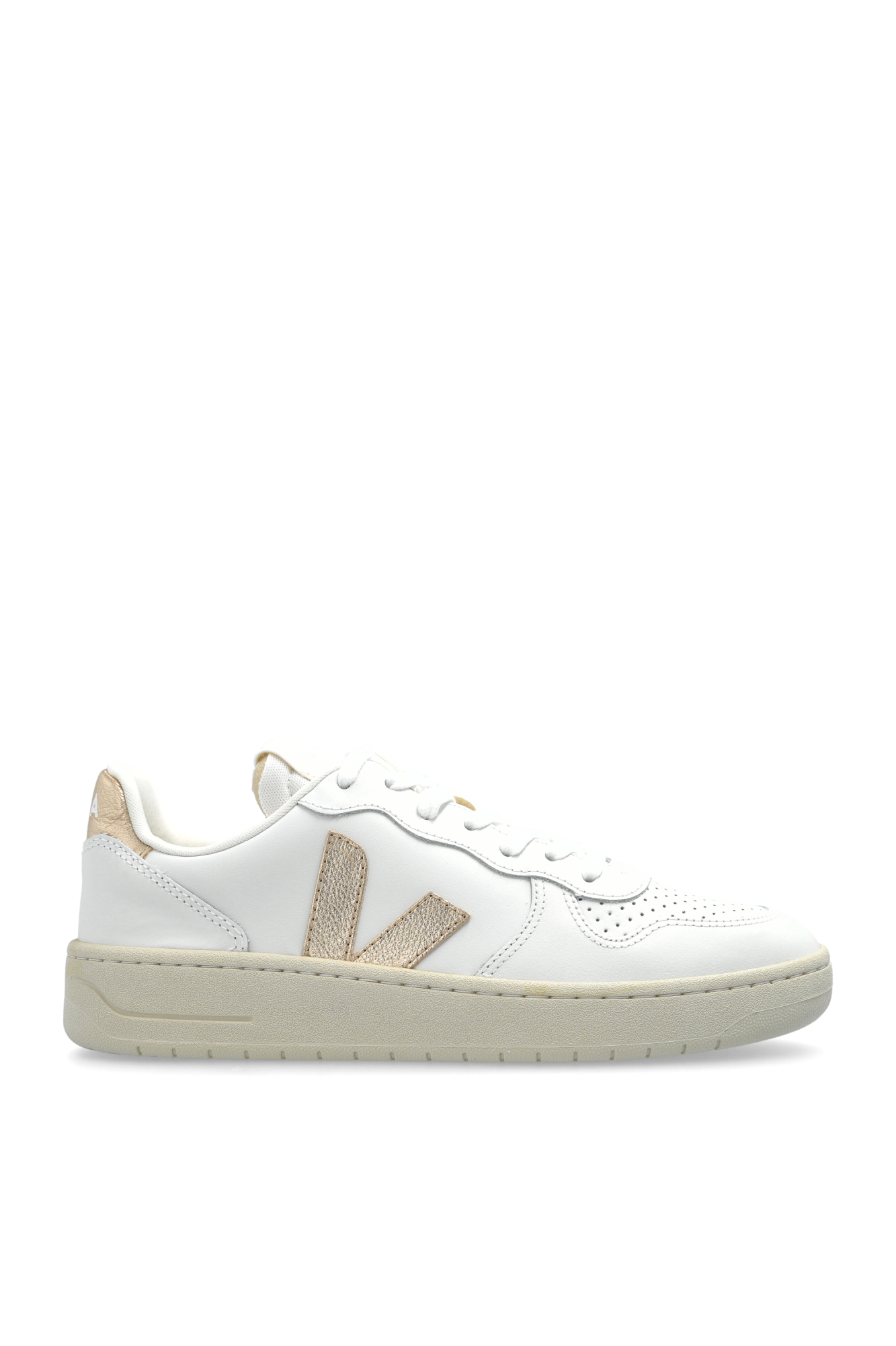 Veja Buty Sportowe `V-10 PRIME LEATHER`, Kobiety, Biały