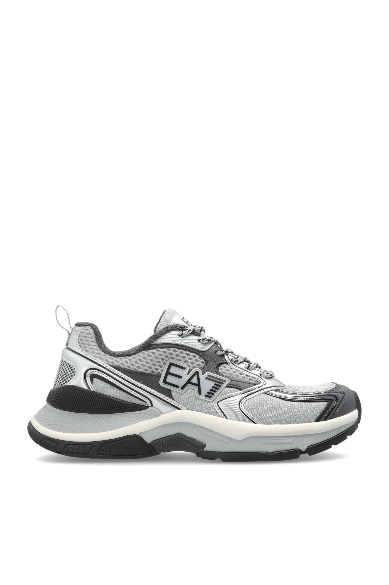 EA7 Emporio Armani Buty Sportowe Z Logo, Kobiety, Szary