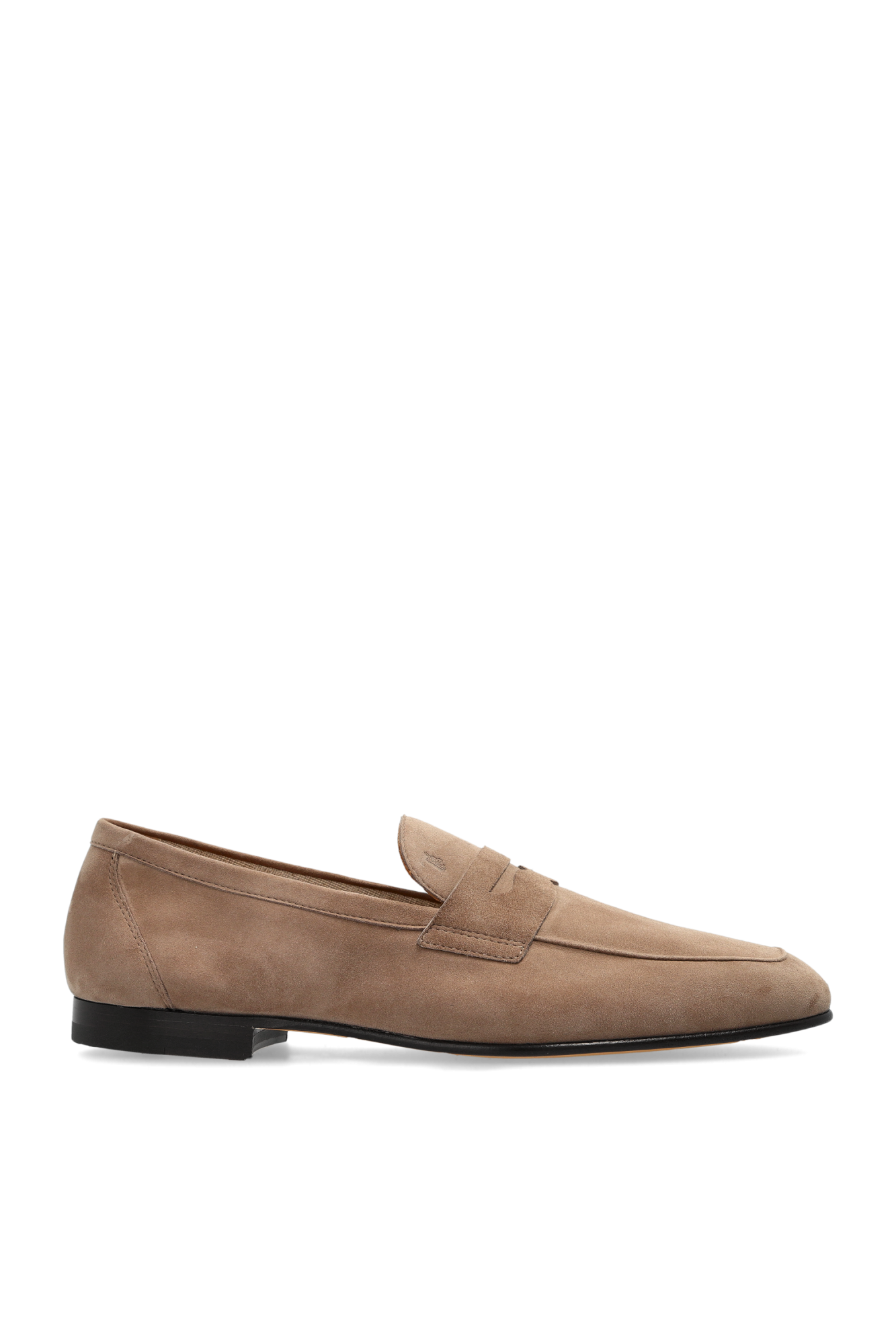 Tod’s Zamszowe Buty Typu ‘loafers’, Mężczyźni, Brązowy