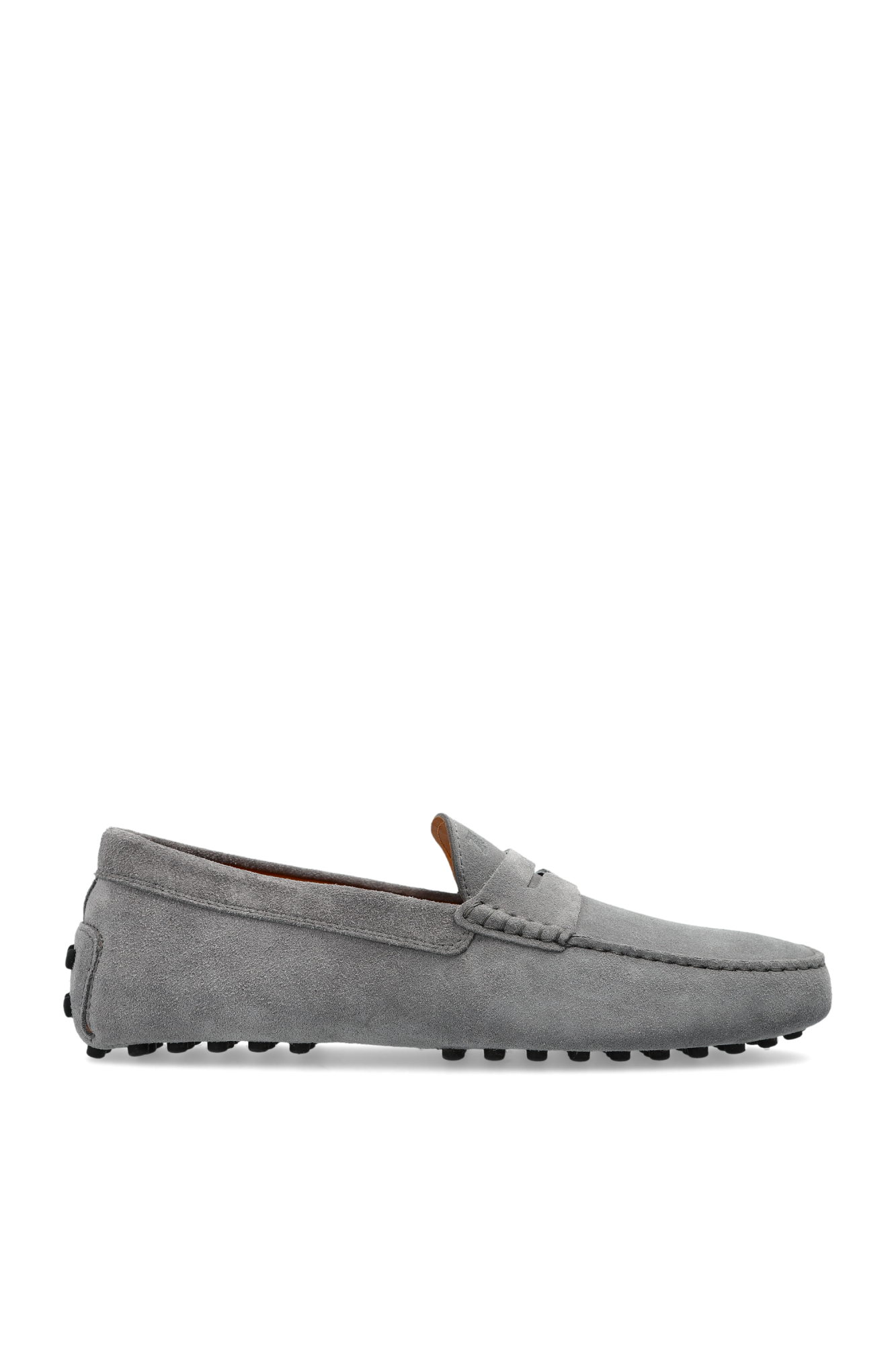 Tod’s Skórzane Mokasyny ‘Gommino’, Mężczyźni, Szary
