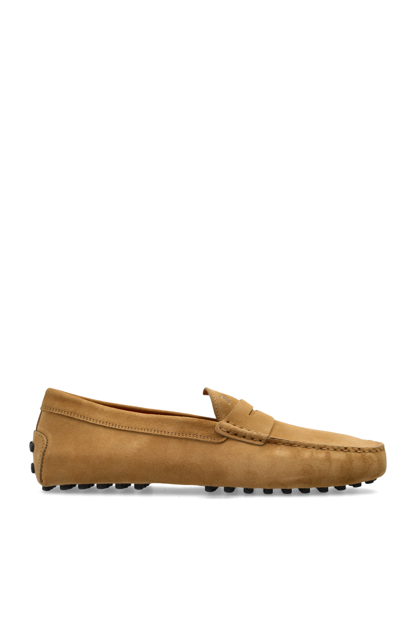 Tod’s Zamszowe Mokasyny, Mężczyźni, Beżowy