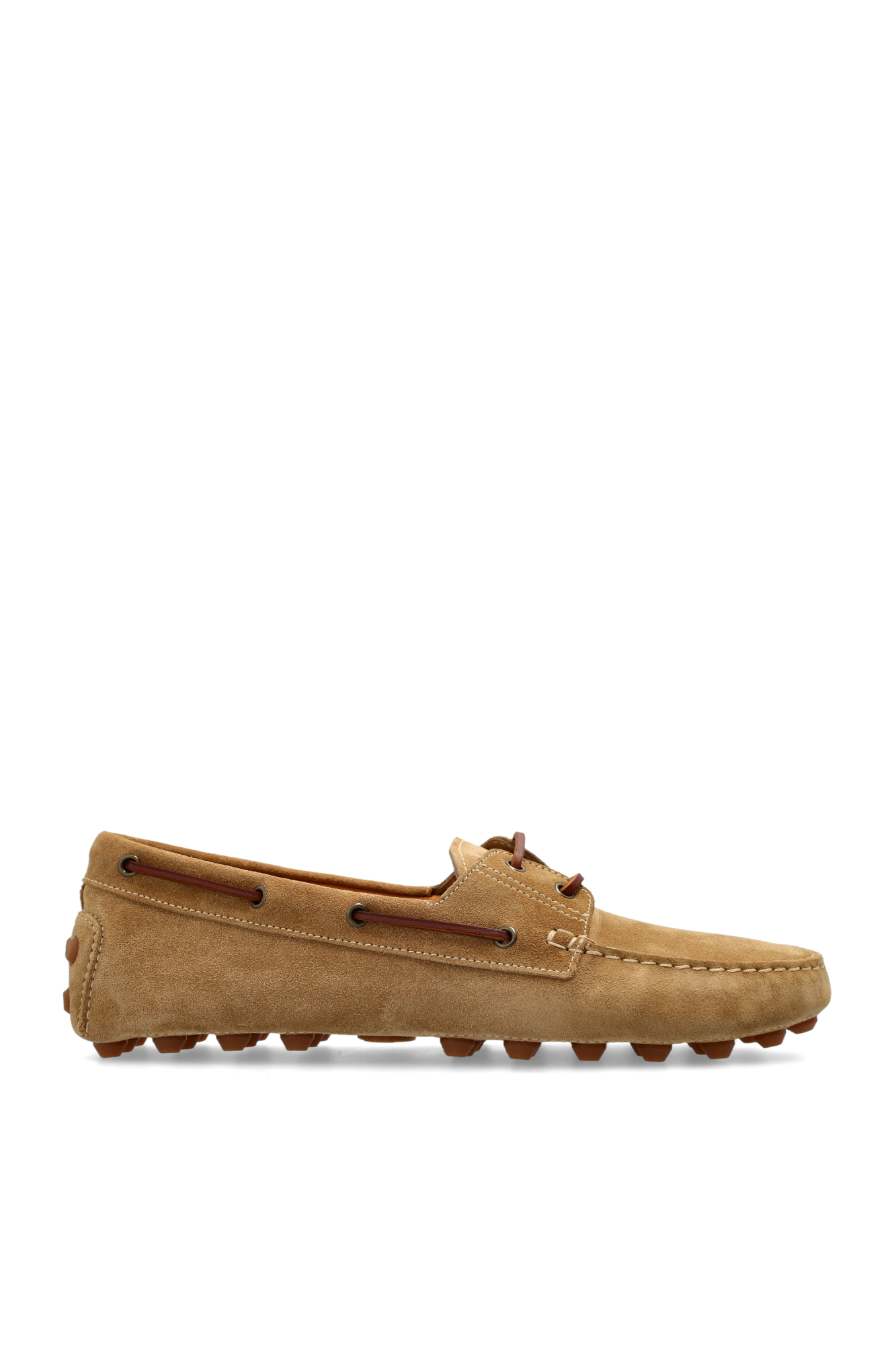 Tod’s Zamszowe Mokasyny, Mężczyźni, Beżowy
