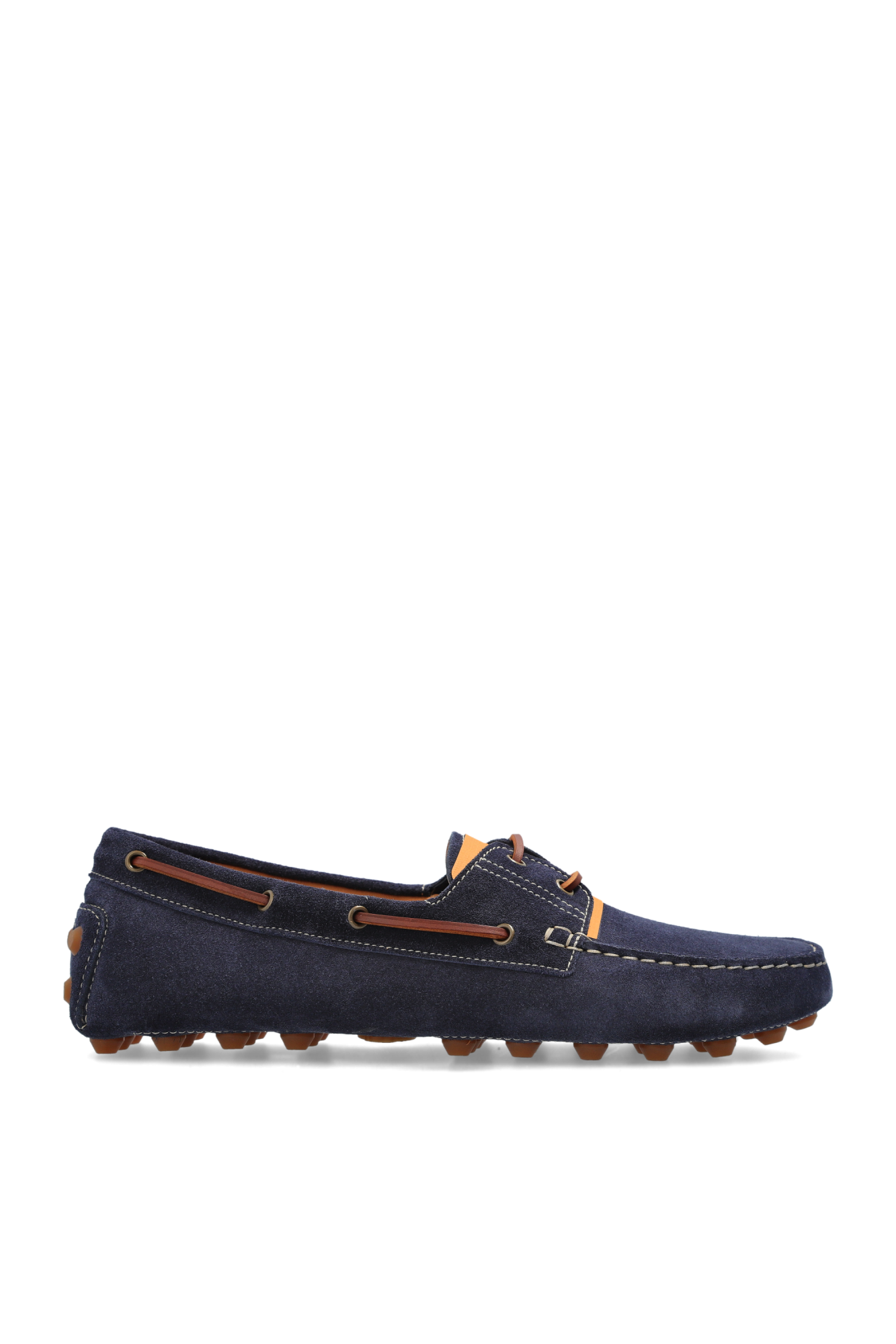 Tod’s Zamszowe Mokasyny, Mężczyźni, Granatowy