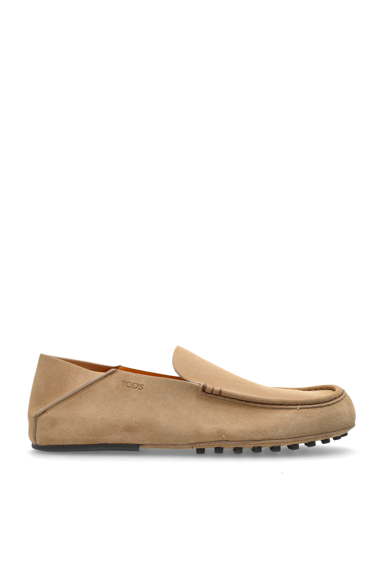 Tod’s Zamszowe Mokasyny, Mężczyźni, Beżowy