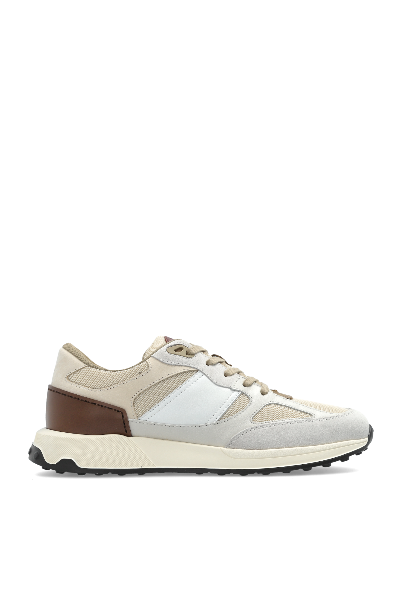 Tod’s Buty Sportowe Z Logo, Mężczyźni, Kremowy