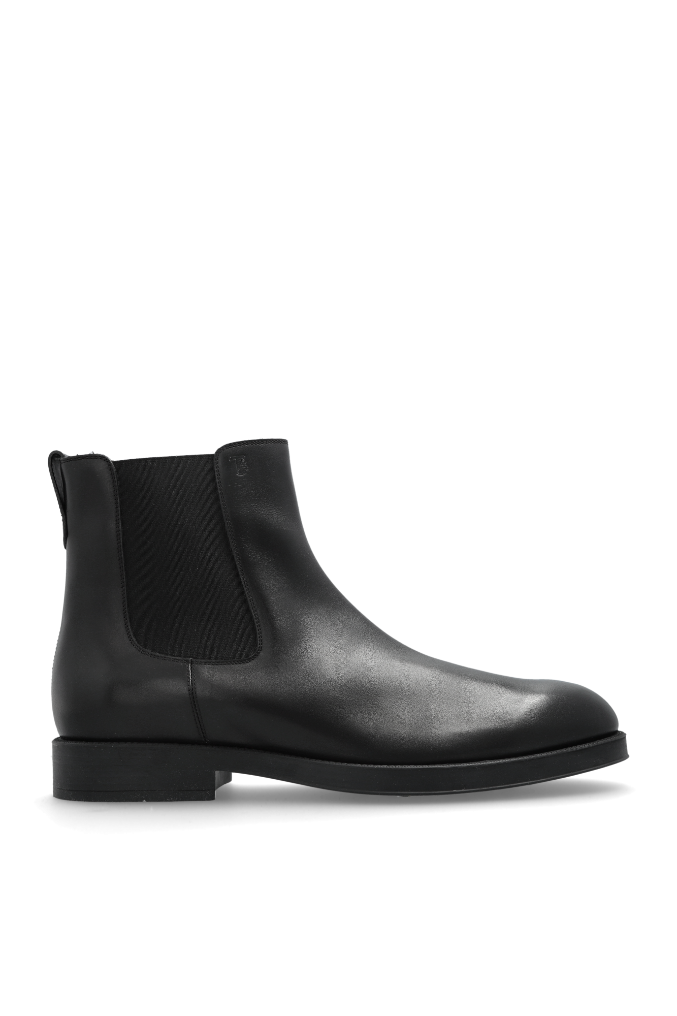 Tod’s Skórzane Sztyblety, Mężczyźni, Czarny