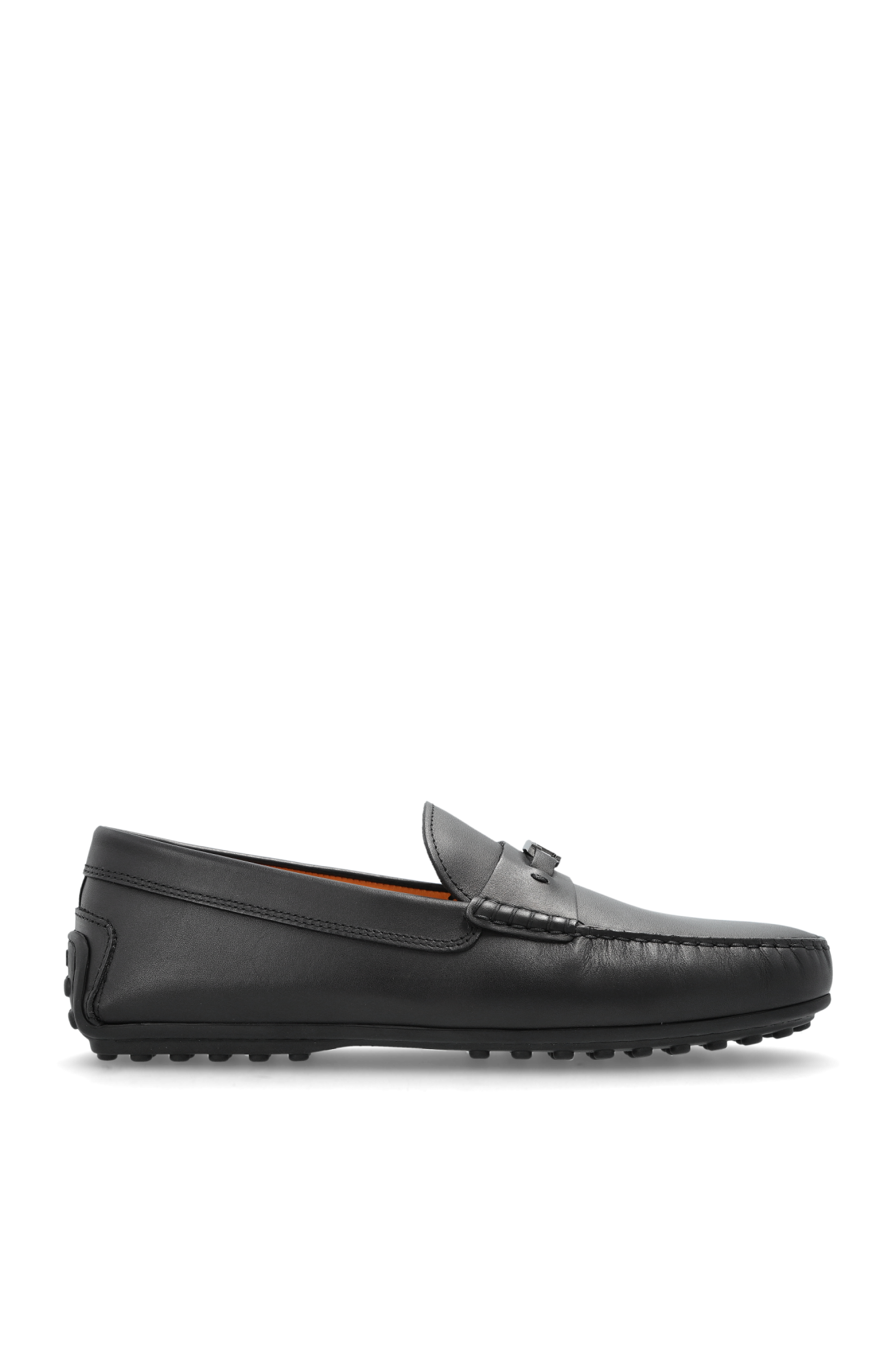 Tod’s Skórzane Mokasyny `City Gommino`, Mężczyźni, Czarny