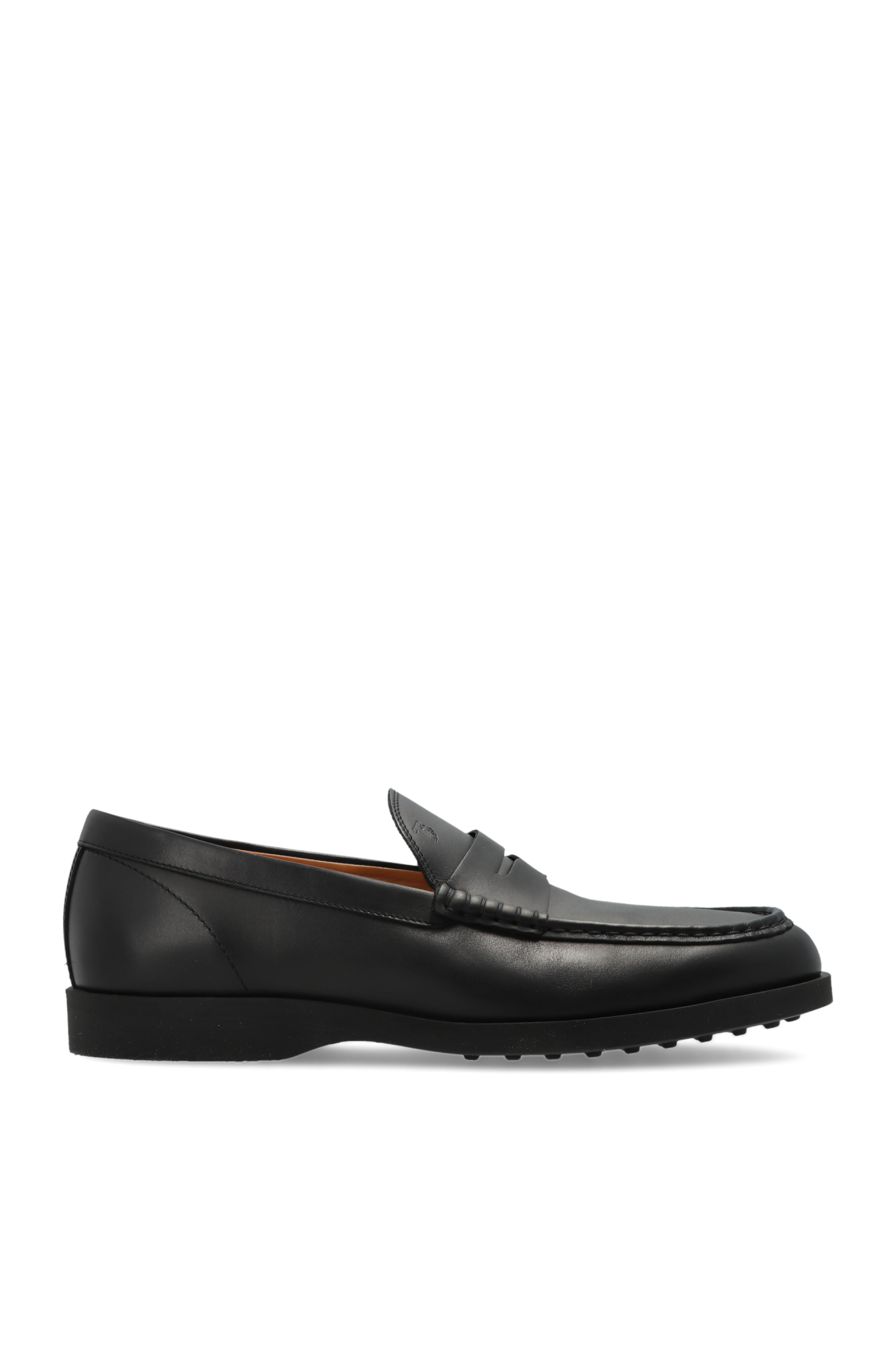 Tod’s Skórzane Mokasyny, Mężczyźni, Czarny