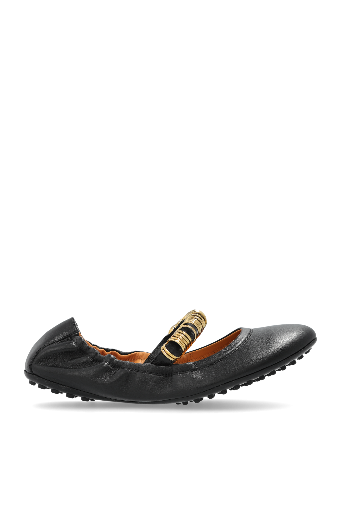 Tod’s Skórzane Baleriny, Kobiety, Czarny