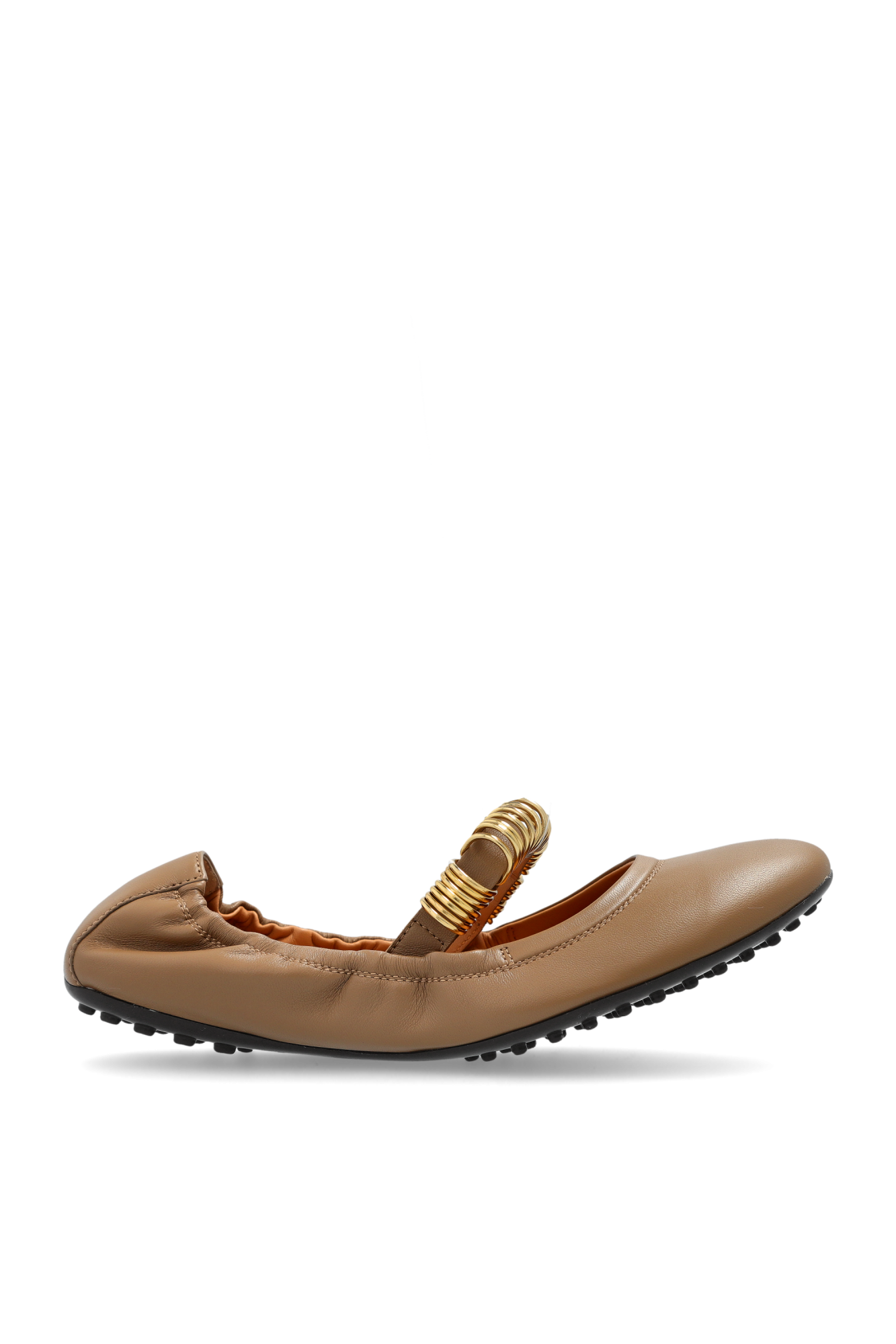 Tod’s Skórzane Baleriny, Kobiety, Beżowy