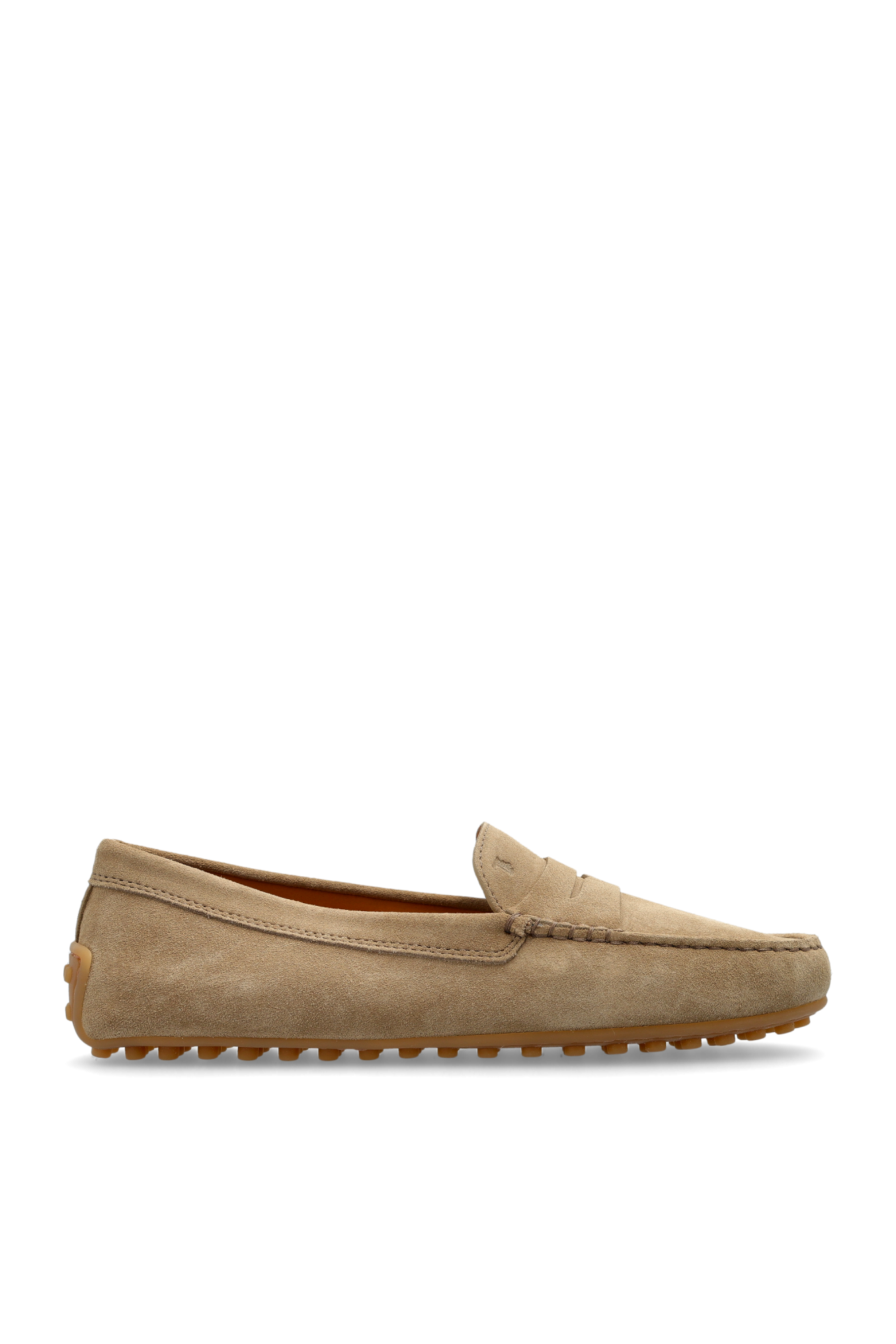 Tod’s Zamszowe Mokasyny, Kobiety, Beżowy