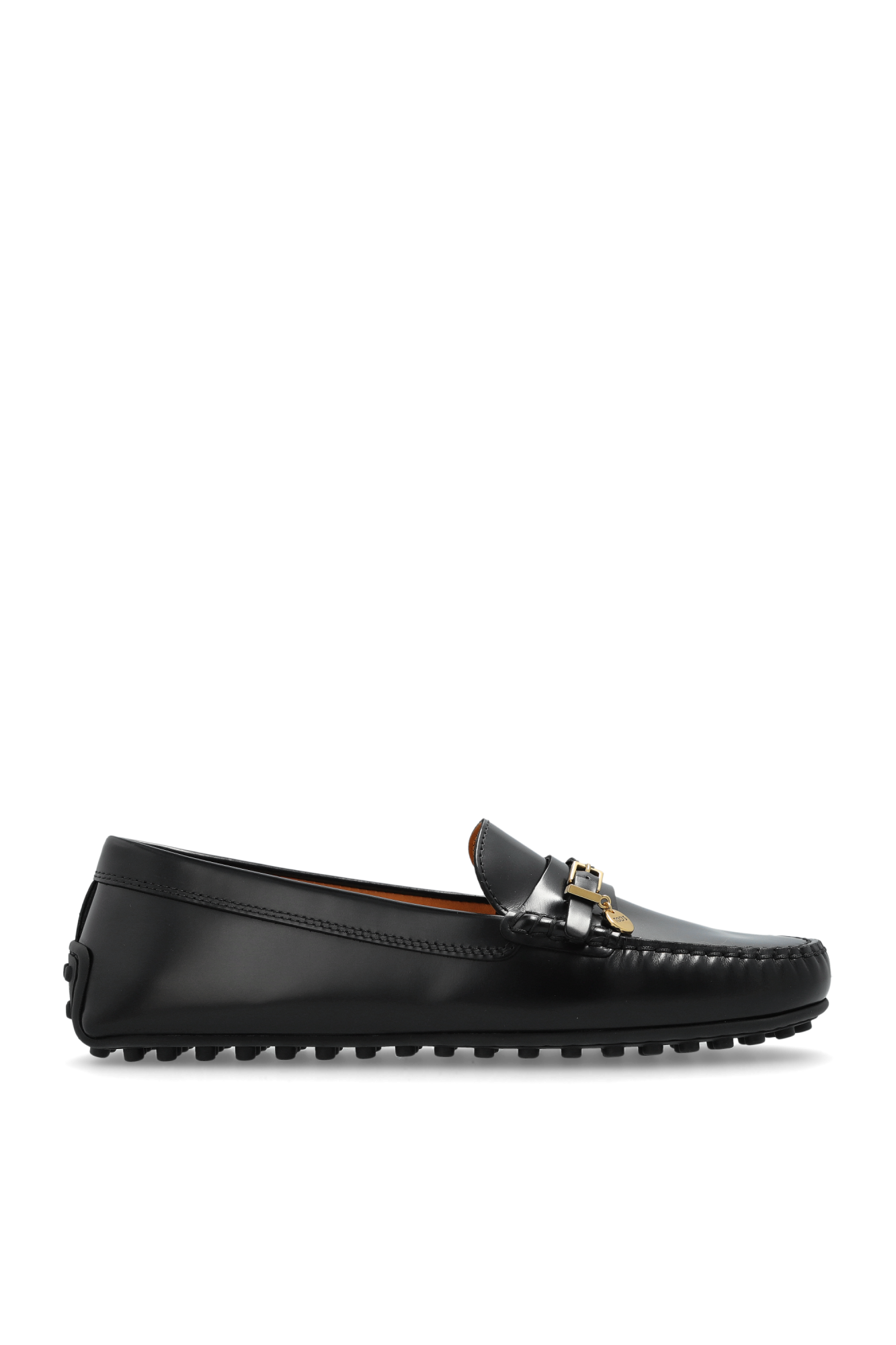 Tod’s Skórzane Mokasyny, Kobiety, Czarny