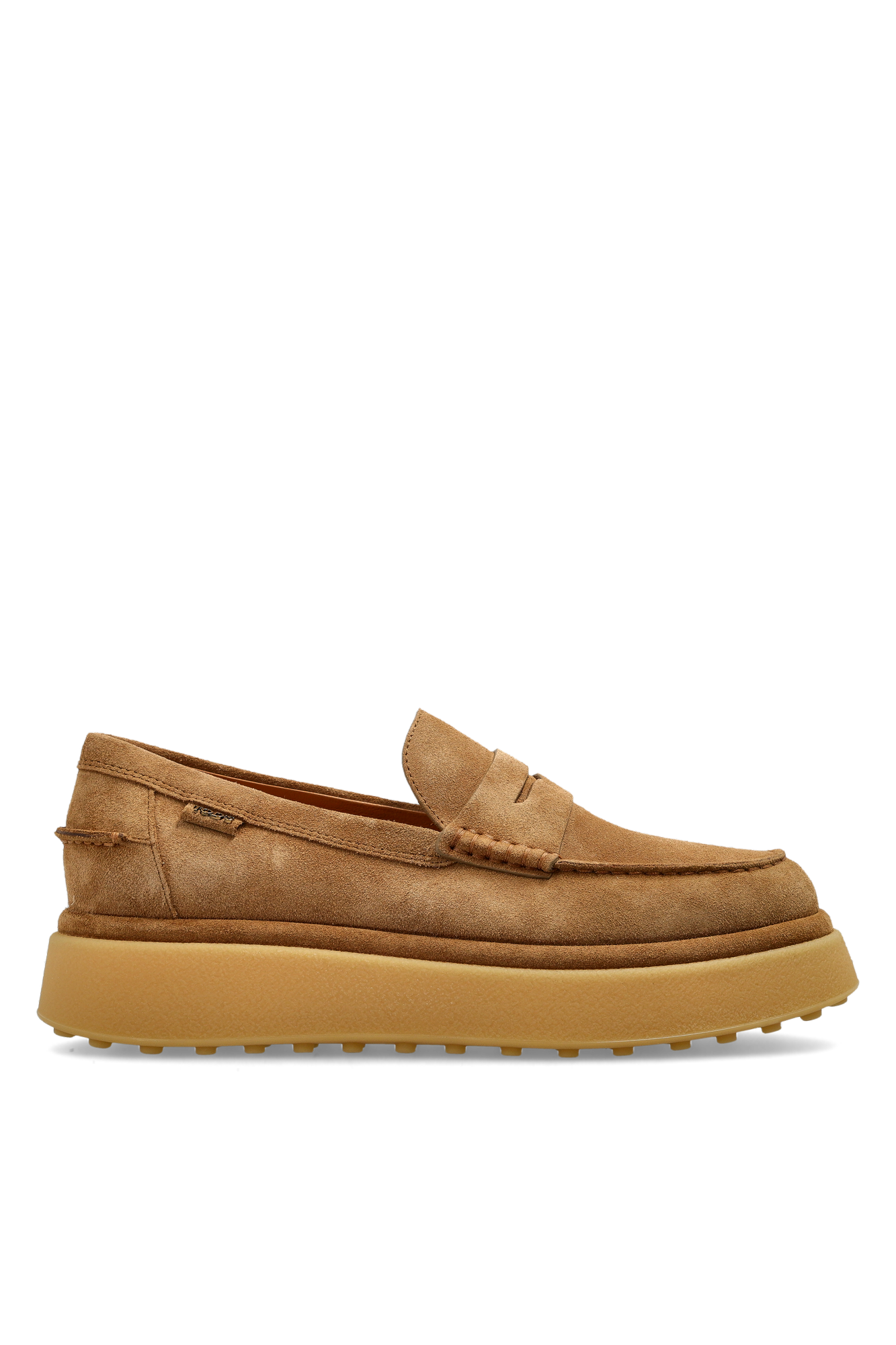 Tod’s Zamszowe Buty Typu ‘Loafers’, Kobiety, Brązowy