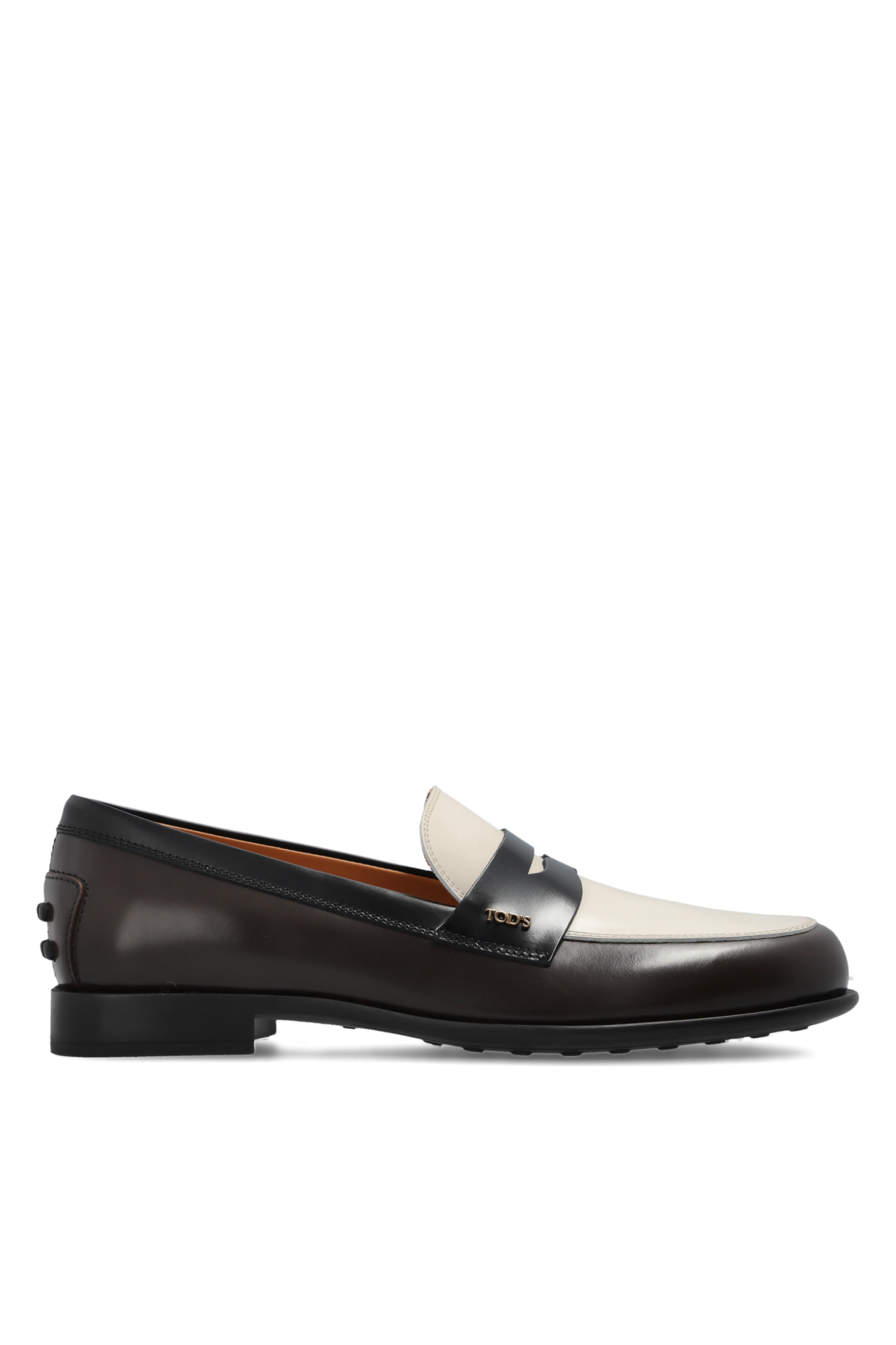 Tod’s Skórzane Buty Typu ‘Loafers’, Kobiety, Brązowy