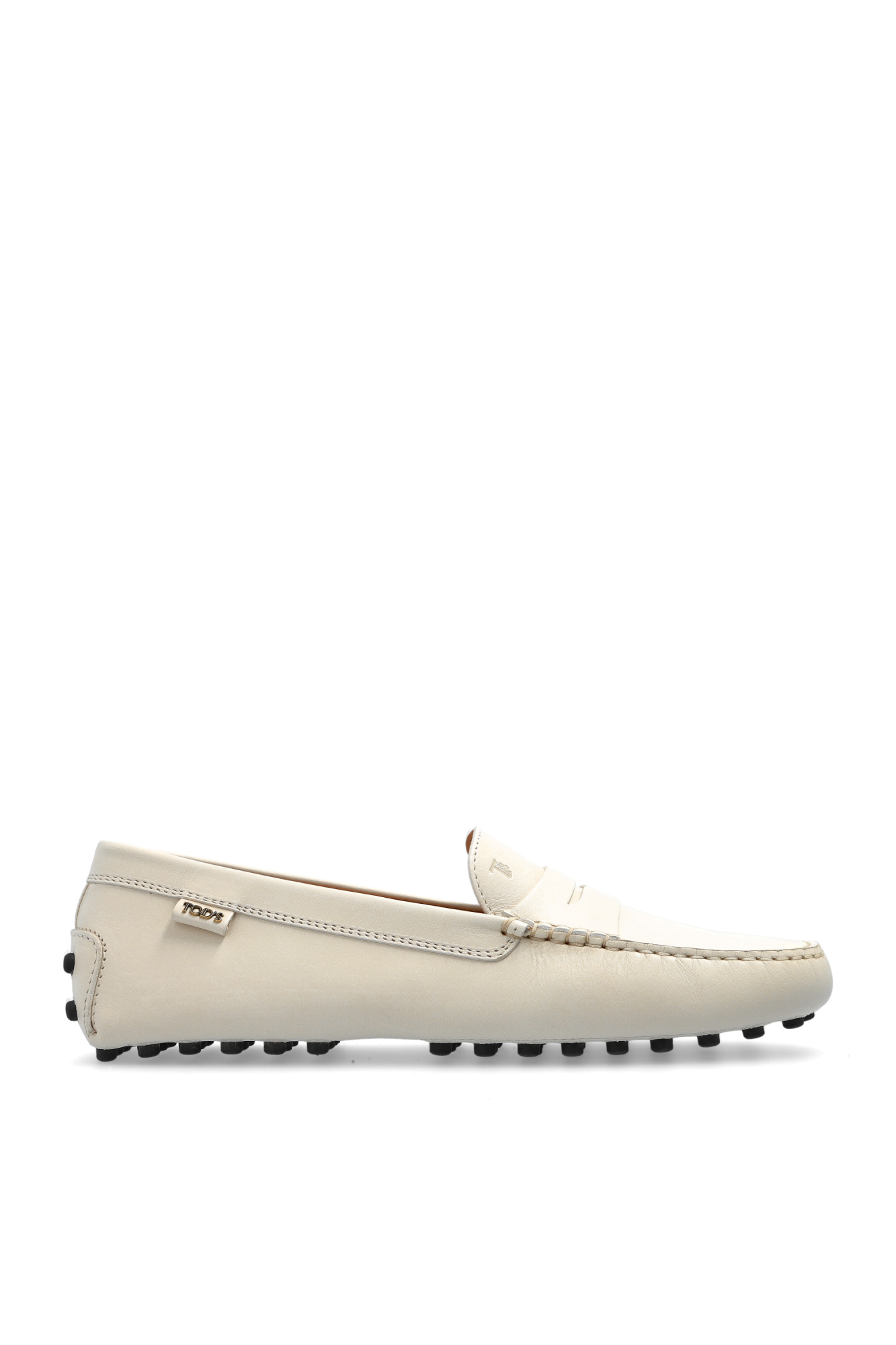 Tod’s Skórzane Mokasyny, Kobiety, Biały