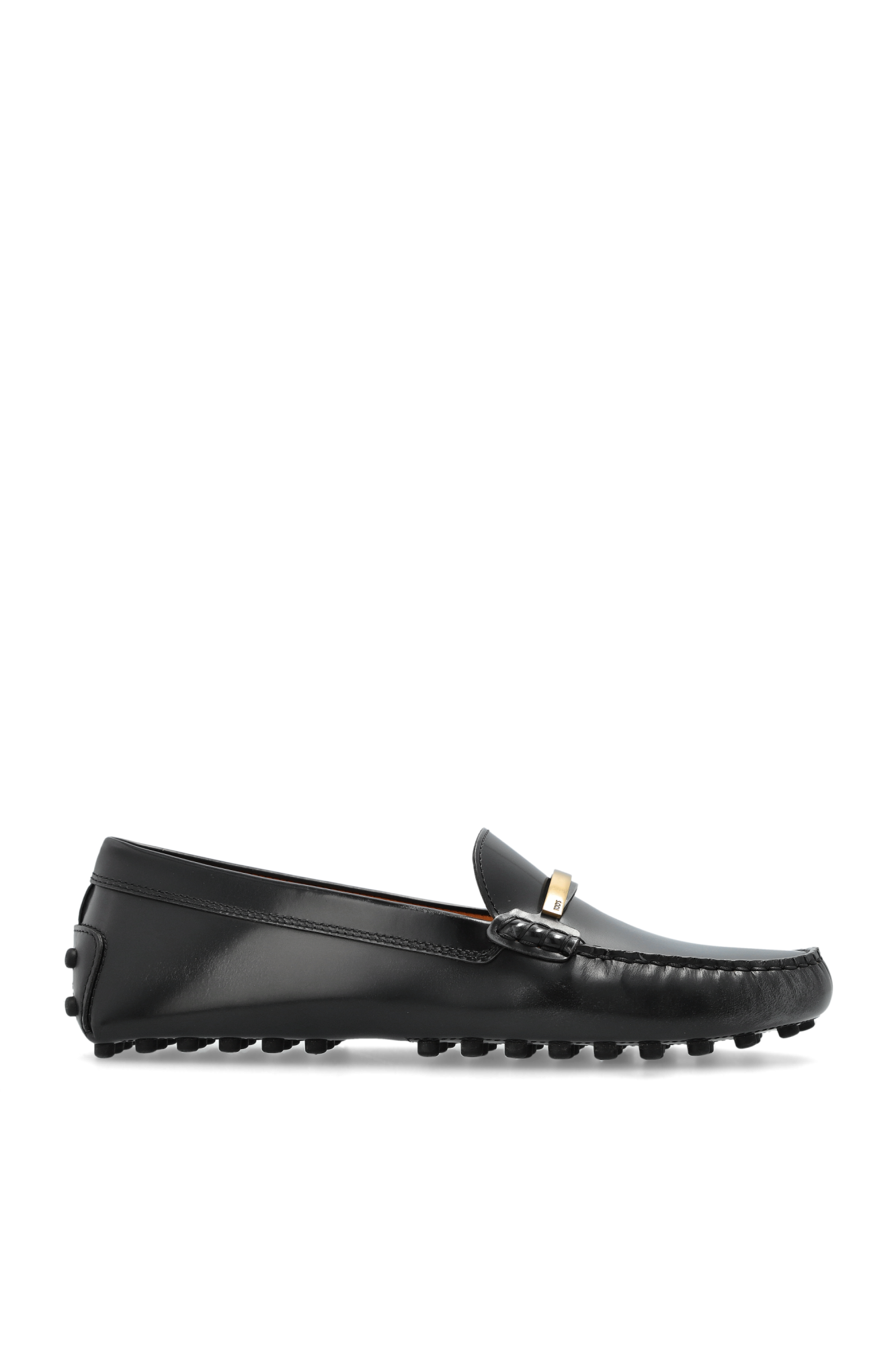 Tod’s Skórzane Mokasyny, Kobiety, Czarny