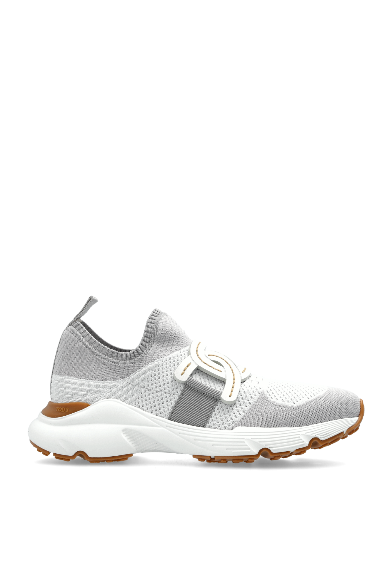 Tod’s Buty Sportowe Z Logo, Kobiety, Szary