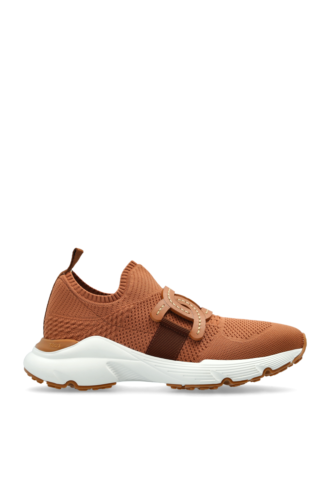 Tod’s Buty Sportowe Z Logo, Kobiety, Brązowy
