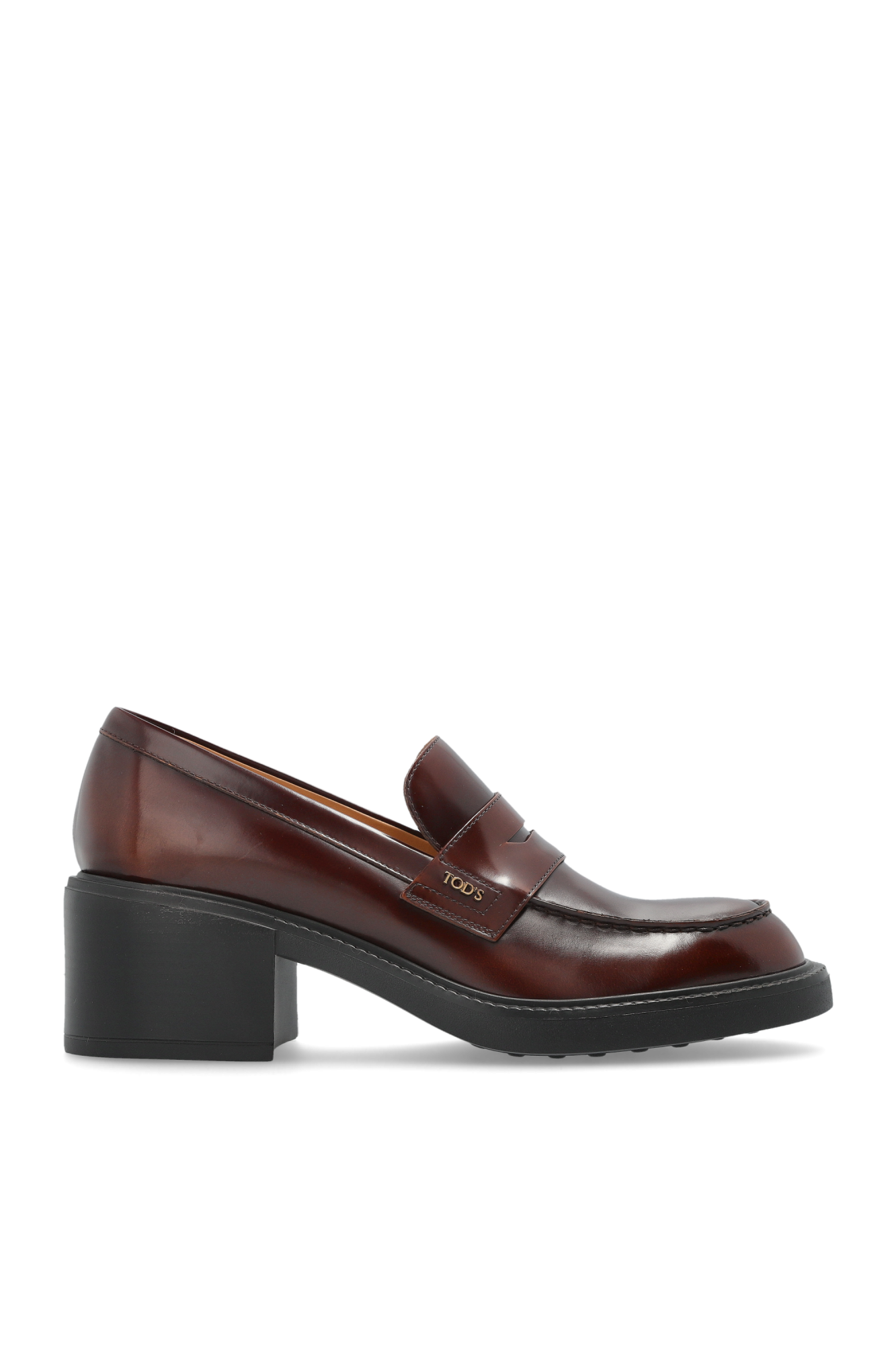 Tod’s Buty Typu ‘loafers’ Na Obcasie, Kobiety, Brązowy