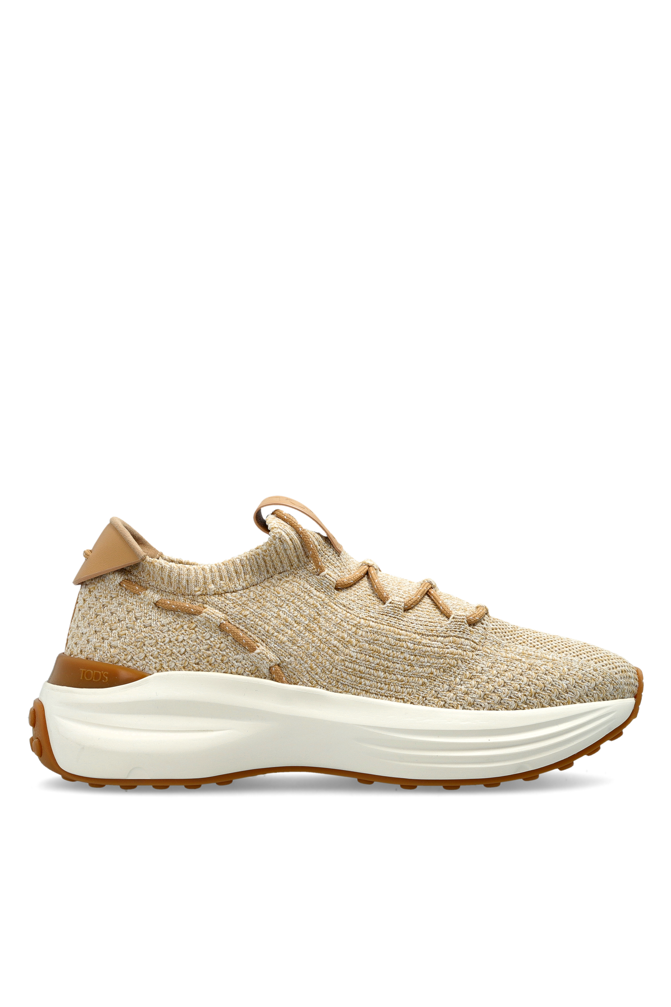 Tod’s Buty Sportowe Z Logo, Kobiety, Beżowy