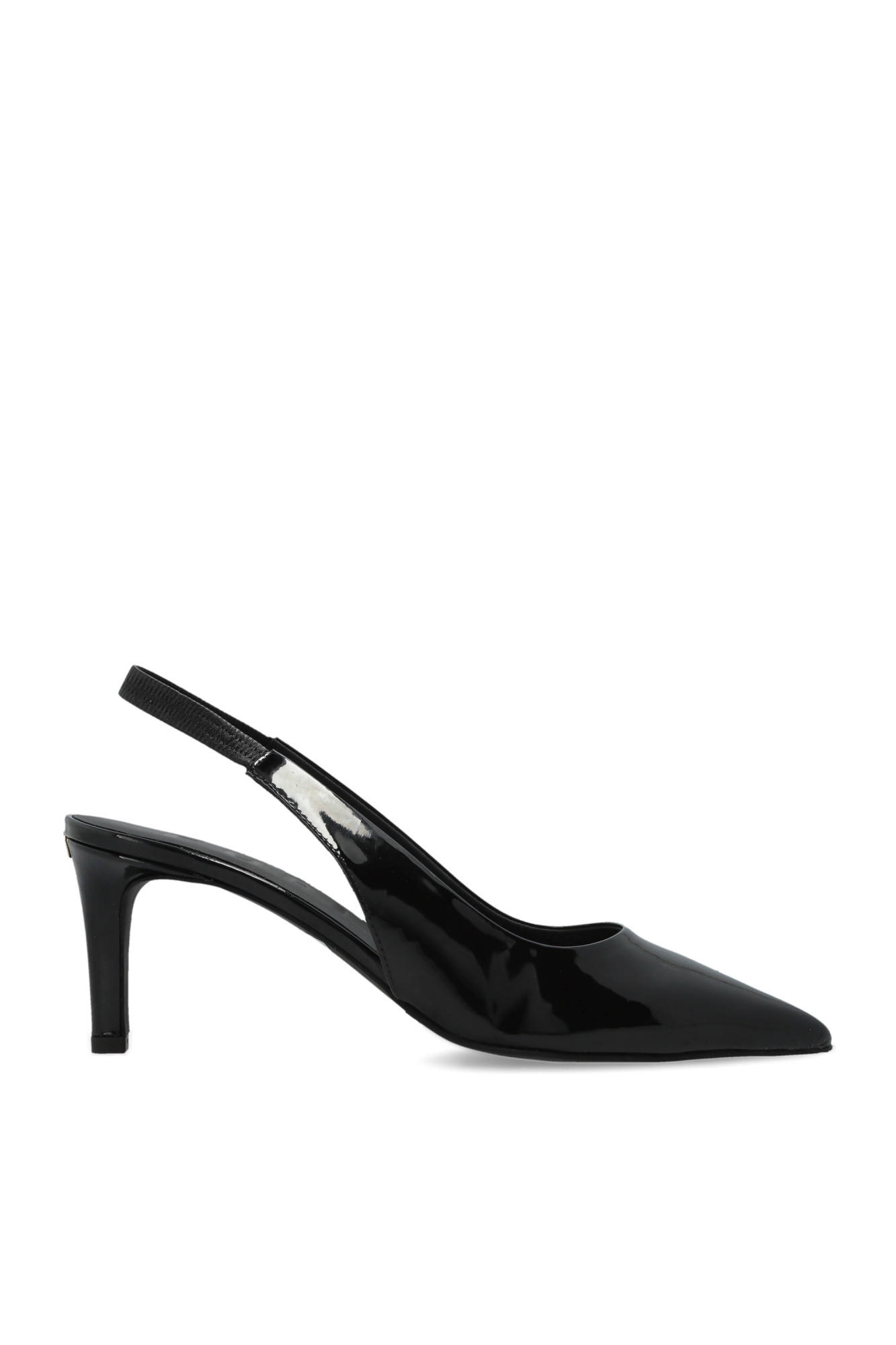 Furla Buty Na Obcasie `Slingback`, Kobiety, Czarny