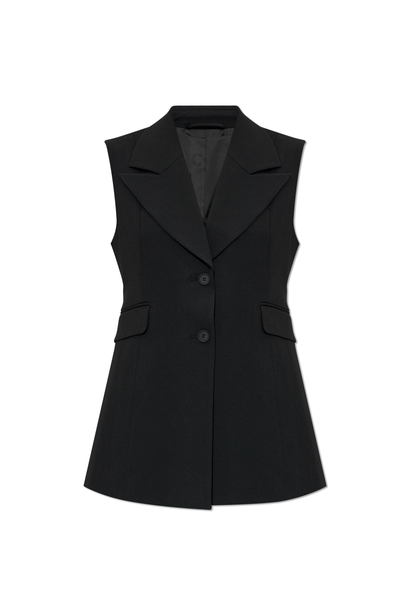AllSaints Kamizelka `Astra`, Kobiety, Czarny