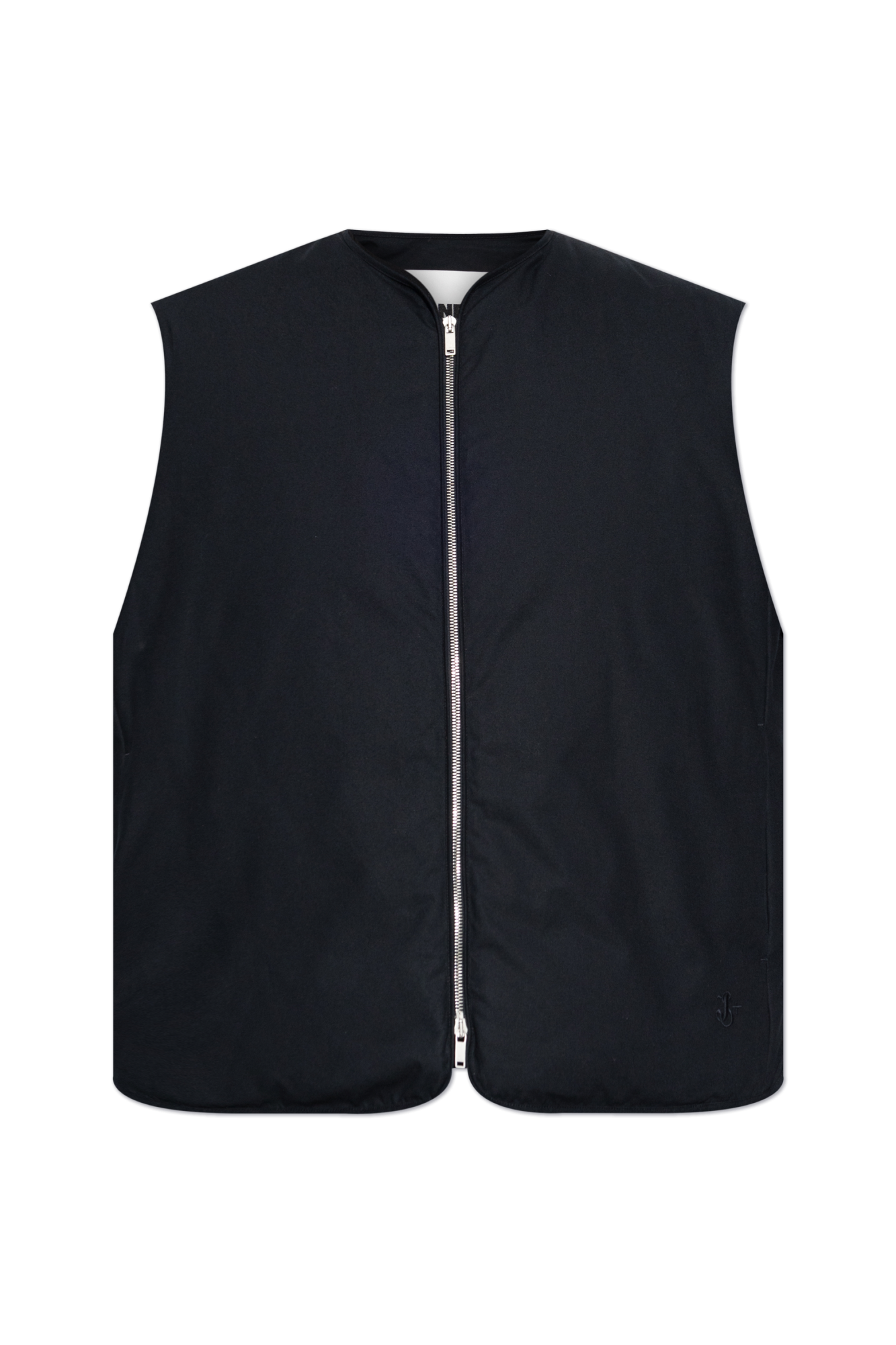 JIL SANDER+ Puchowa Kamizelka, Mężczyźni, Granatowy