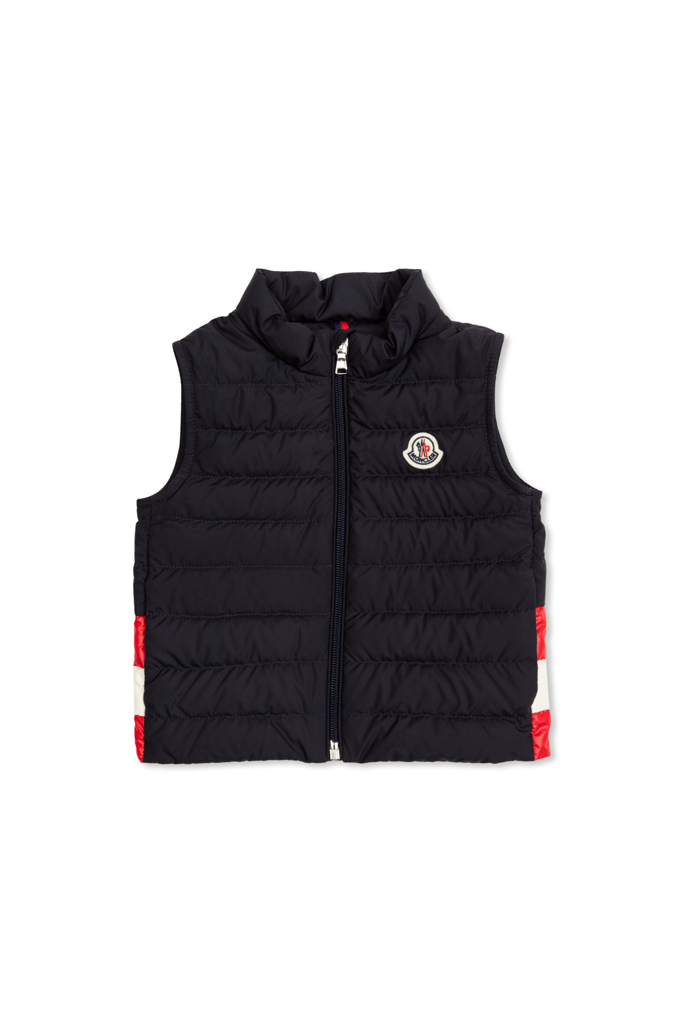 Moncler Enfant Puchowa Kamizelka Ze Stójką, Unisex, Granatowy