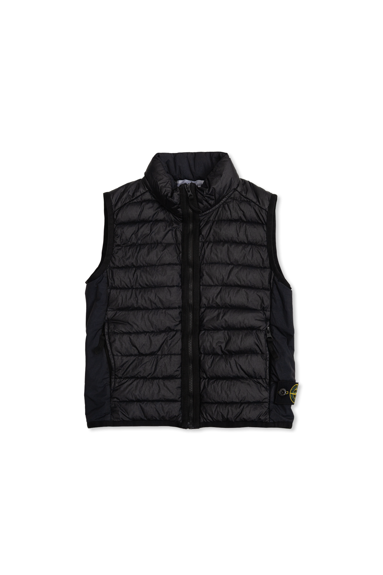 Stone Island Junior Puchowa Kamizelka, Unisex, Czarny