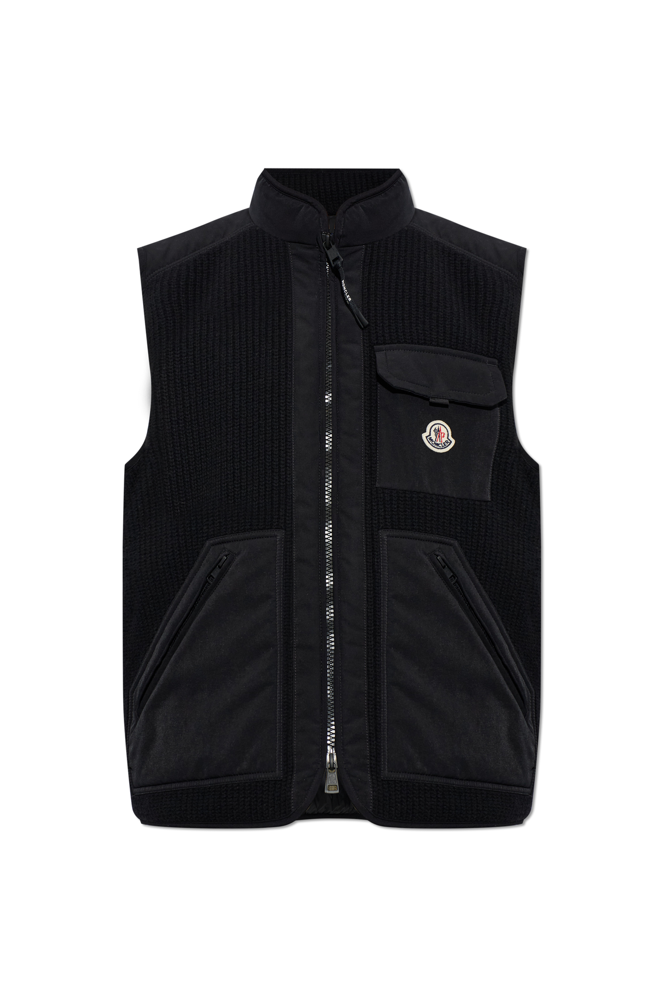Moncler Puchowa Kamizelka ‘Lenevra’, Mężczyźni, Czarny